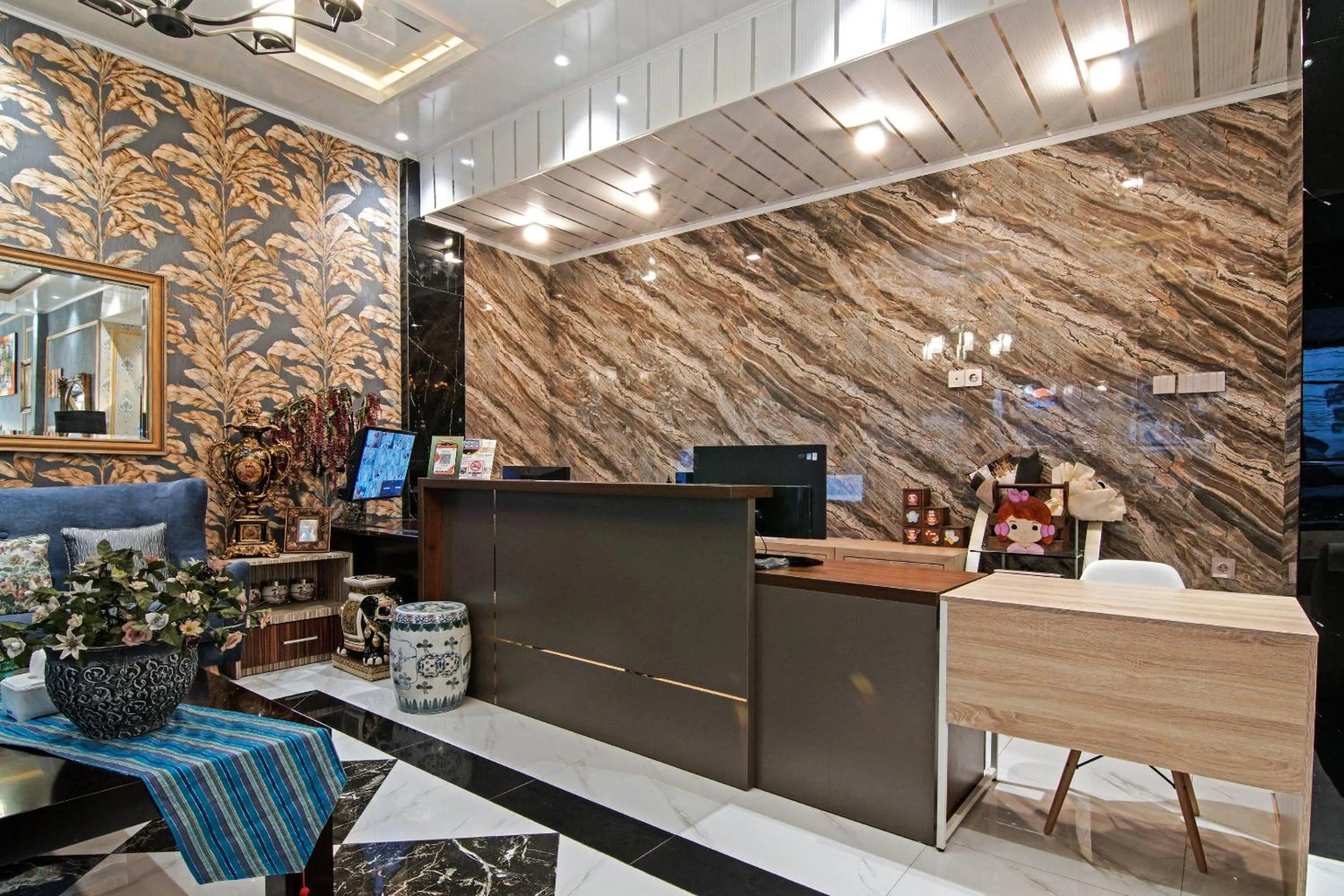 Lobby or reception in Collection O 91397 Tasqya Costel Syariah