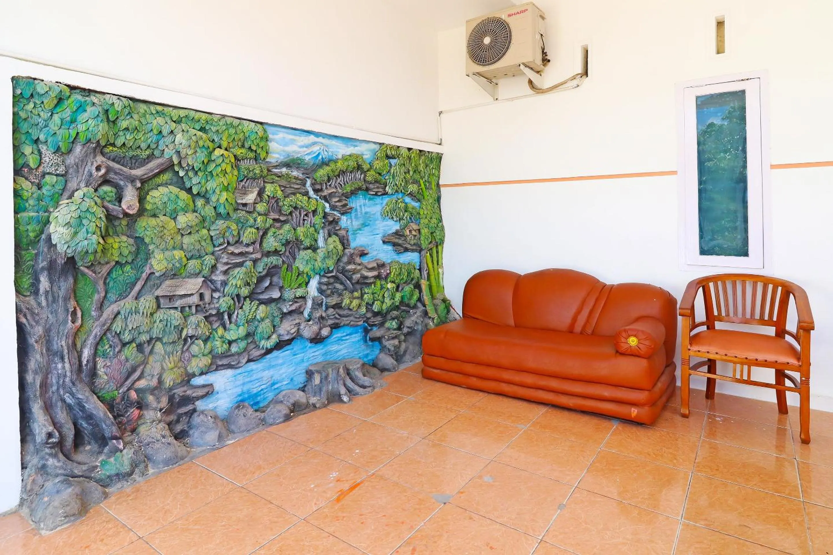 Lobby or reception in OYO 91408 Kas Residence Syariah