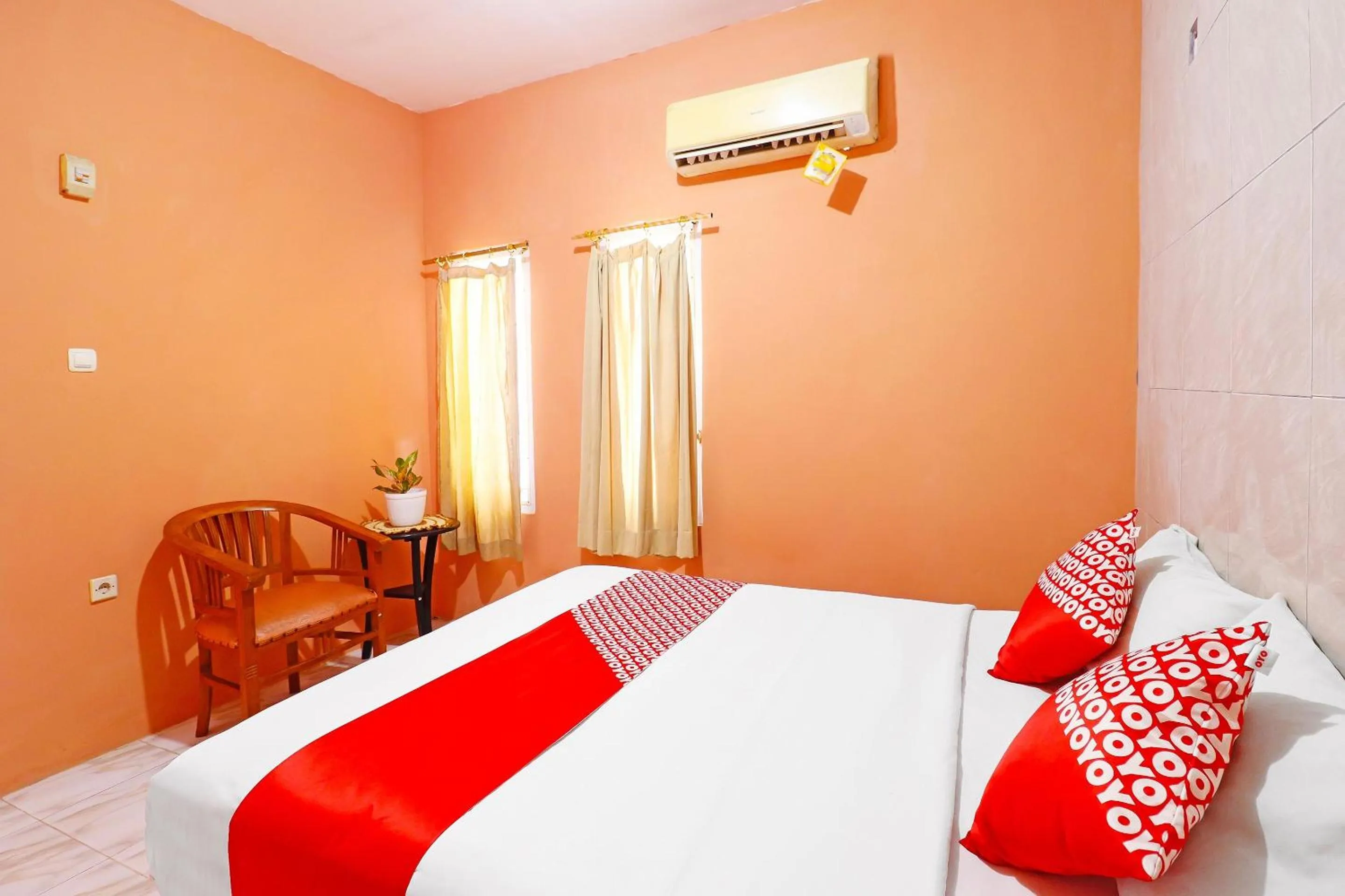 Bedroom in OYO 91408 Kas Residence Syariah