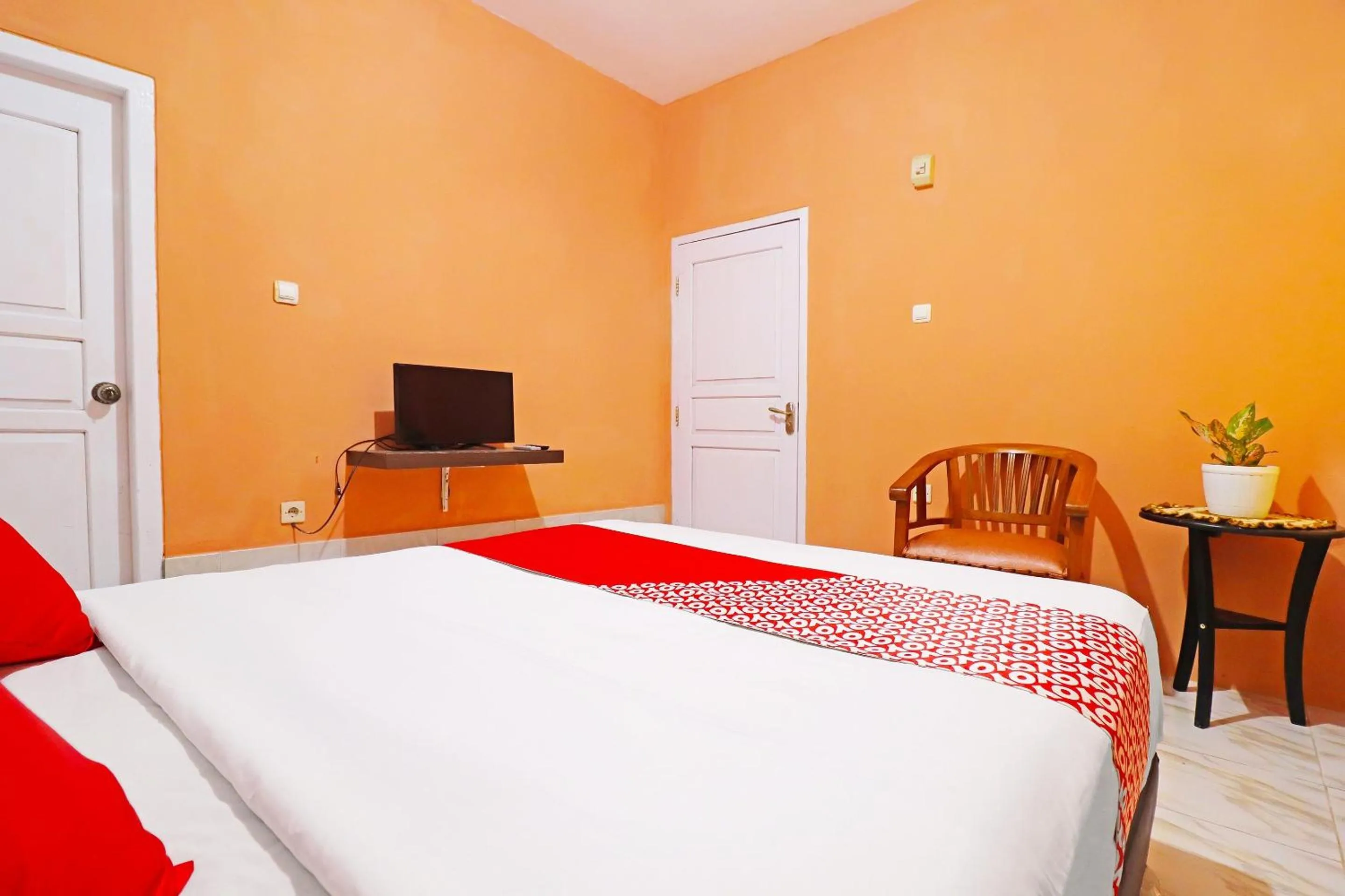 Bedroom in OYO 91408 Kas Residence Syariah