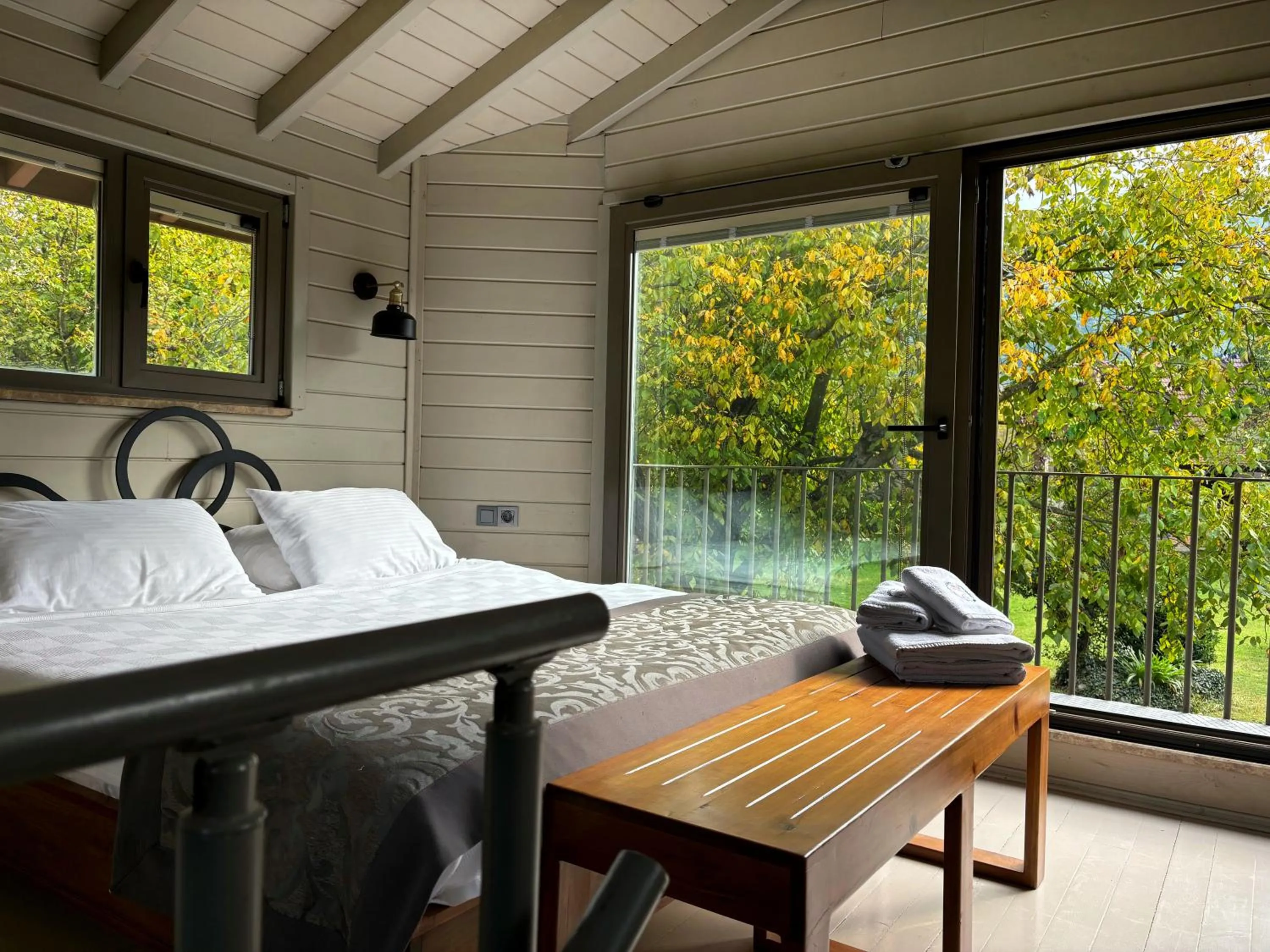 Bed in Villa Kirkpinar Sapanca