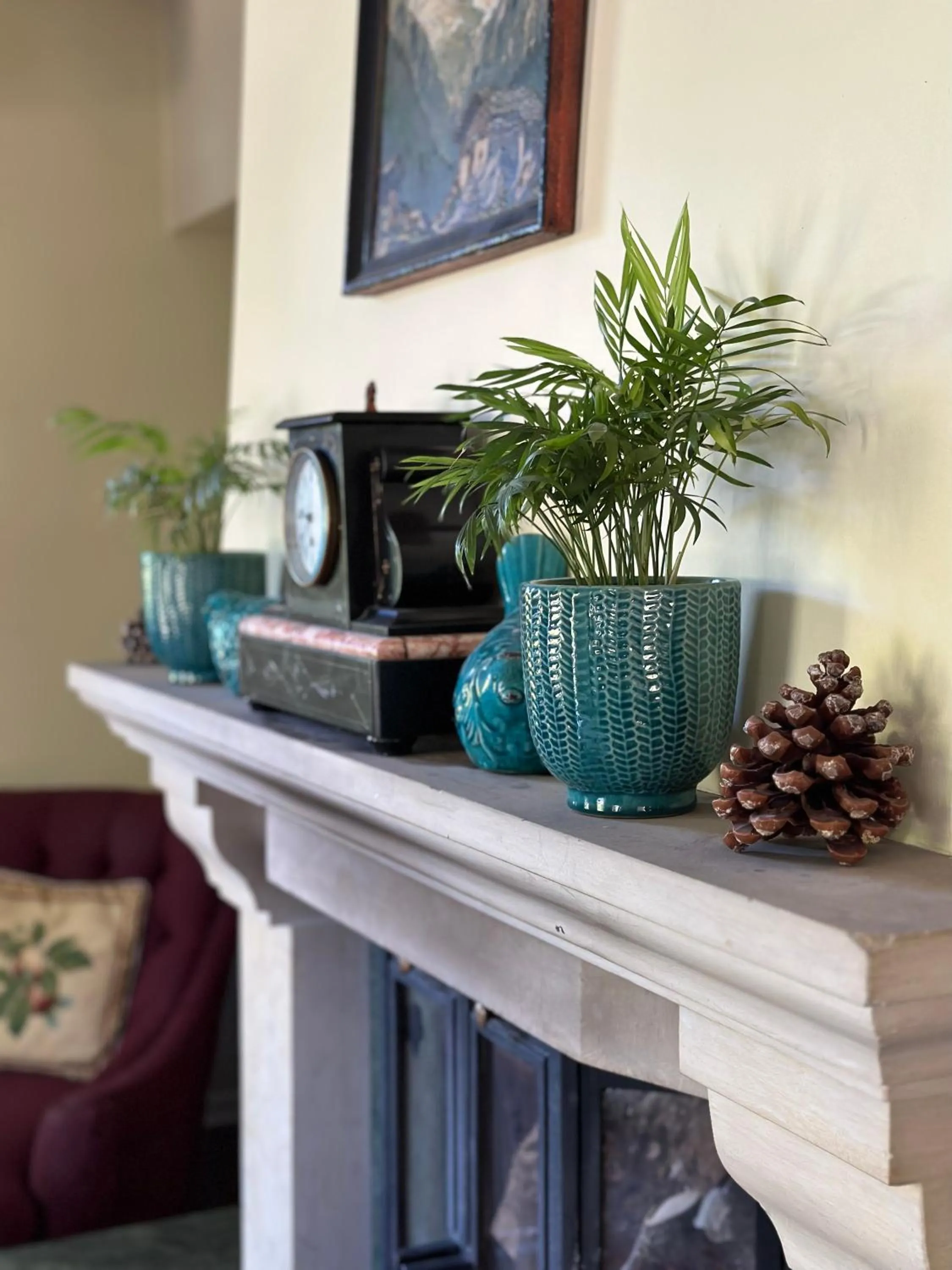 fireplace in Tuberoza