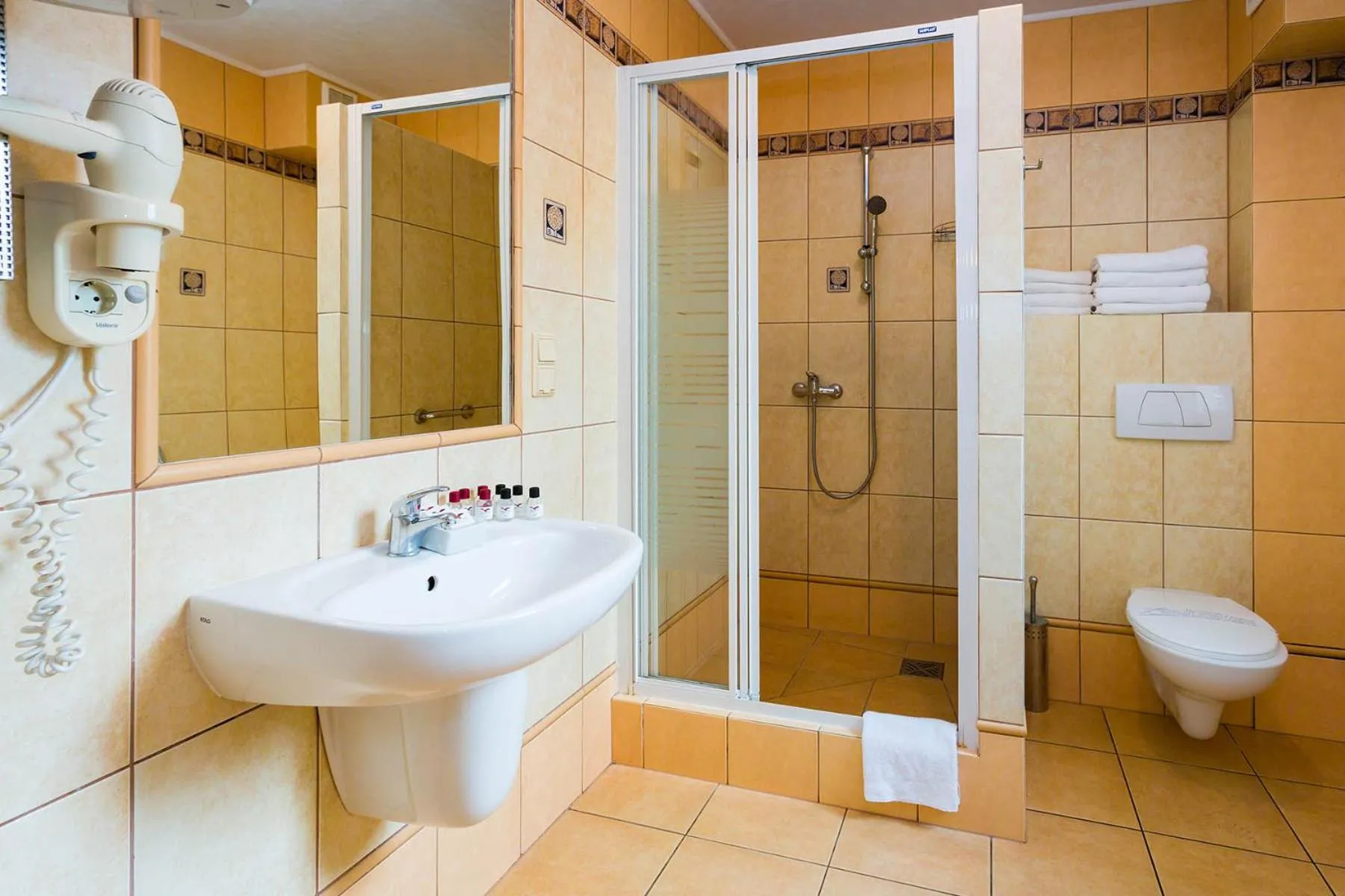 Shower in Hotel Ognisty Ptak