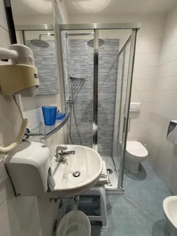 Bathroom in Hotel Jesolo Sand