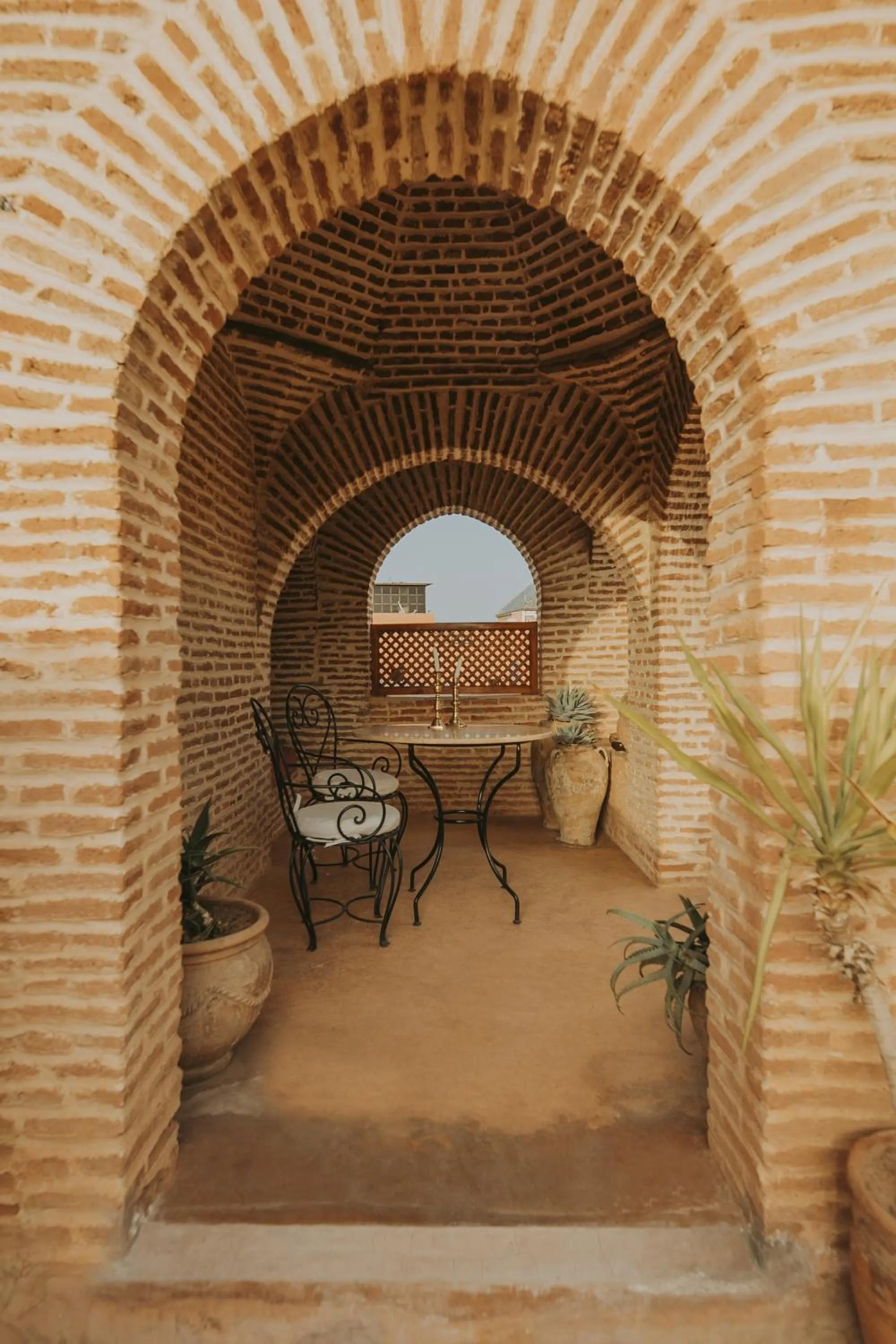 Balcony/Terrace in Riad Samsara