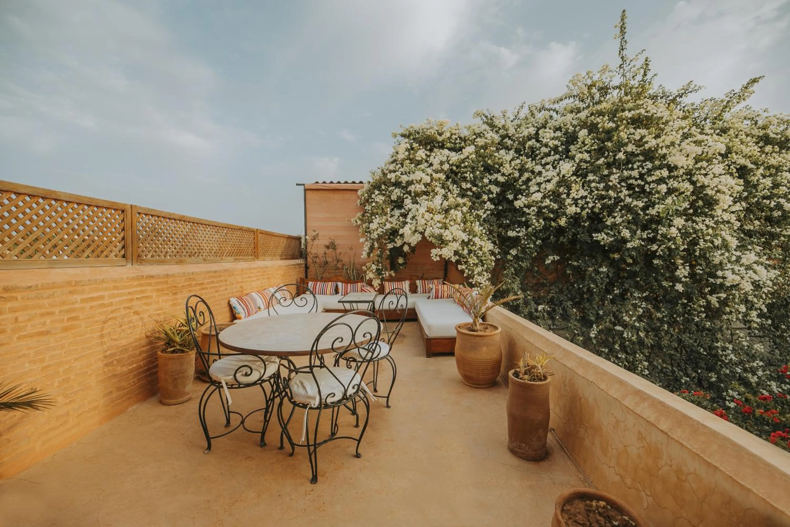 Patio in Riad Samsara