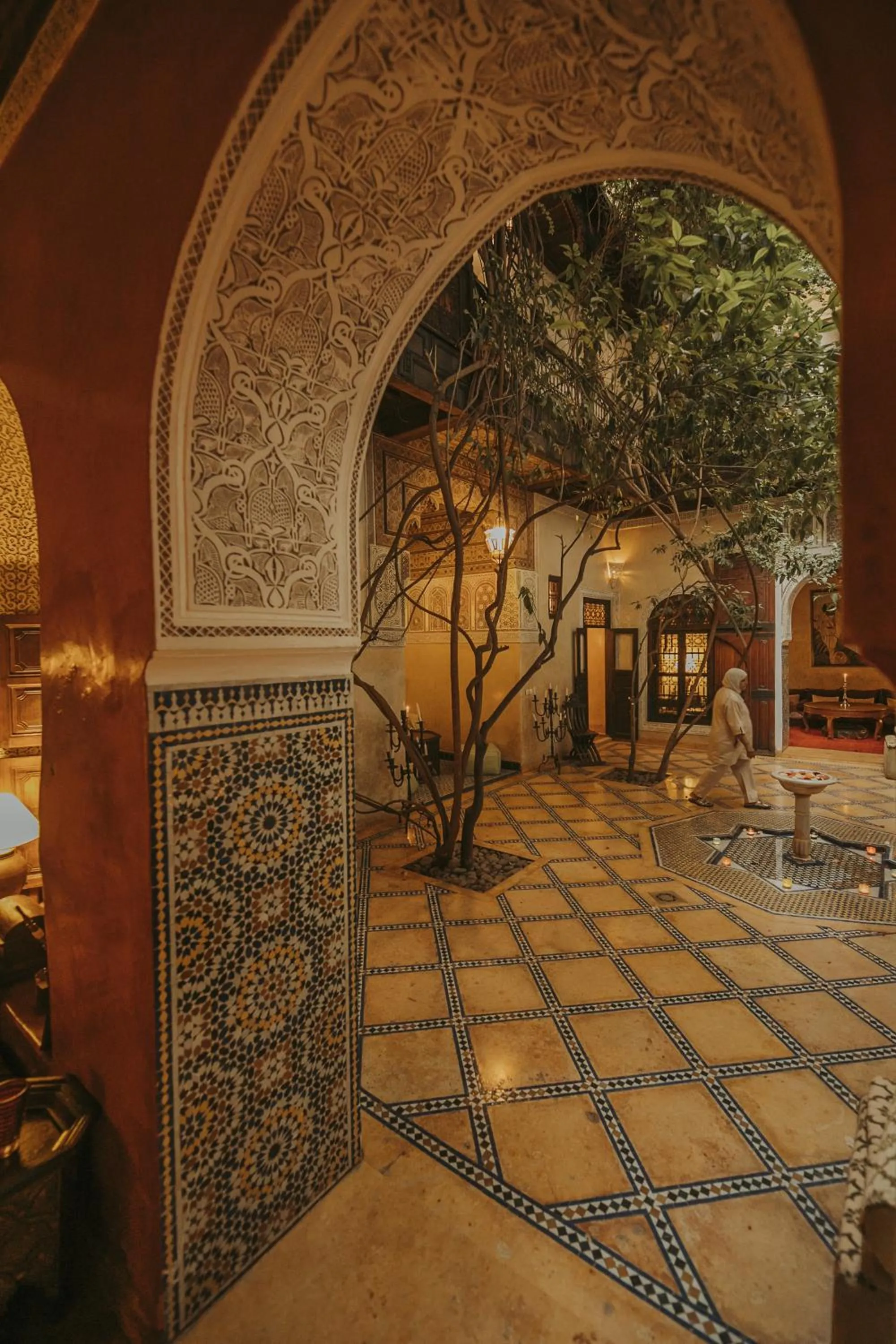 Patio in Riad Samsara