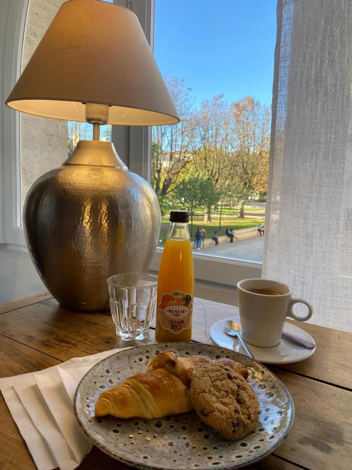 Breakfast in Hôtel Madame