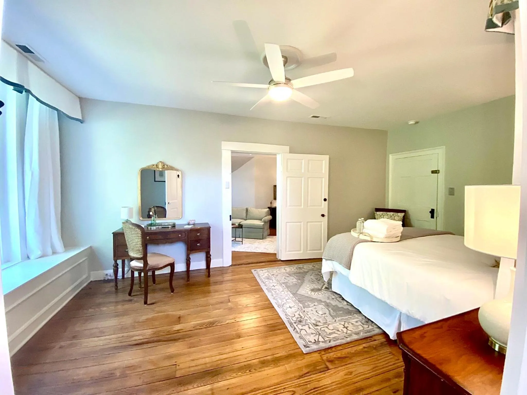 Bed in Rose Hill Inn