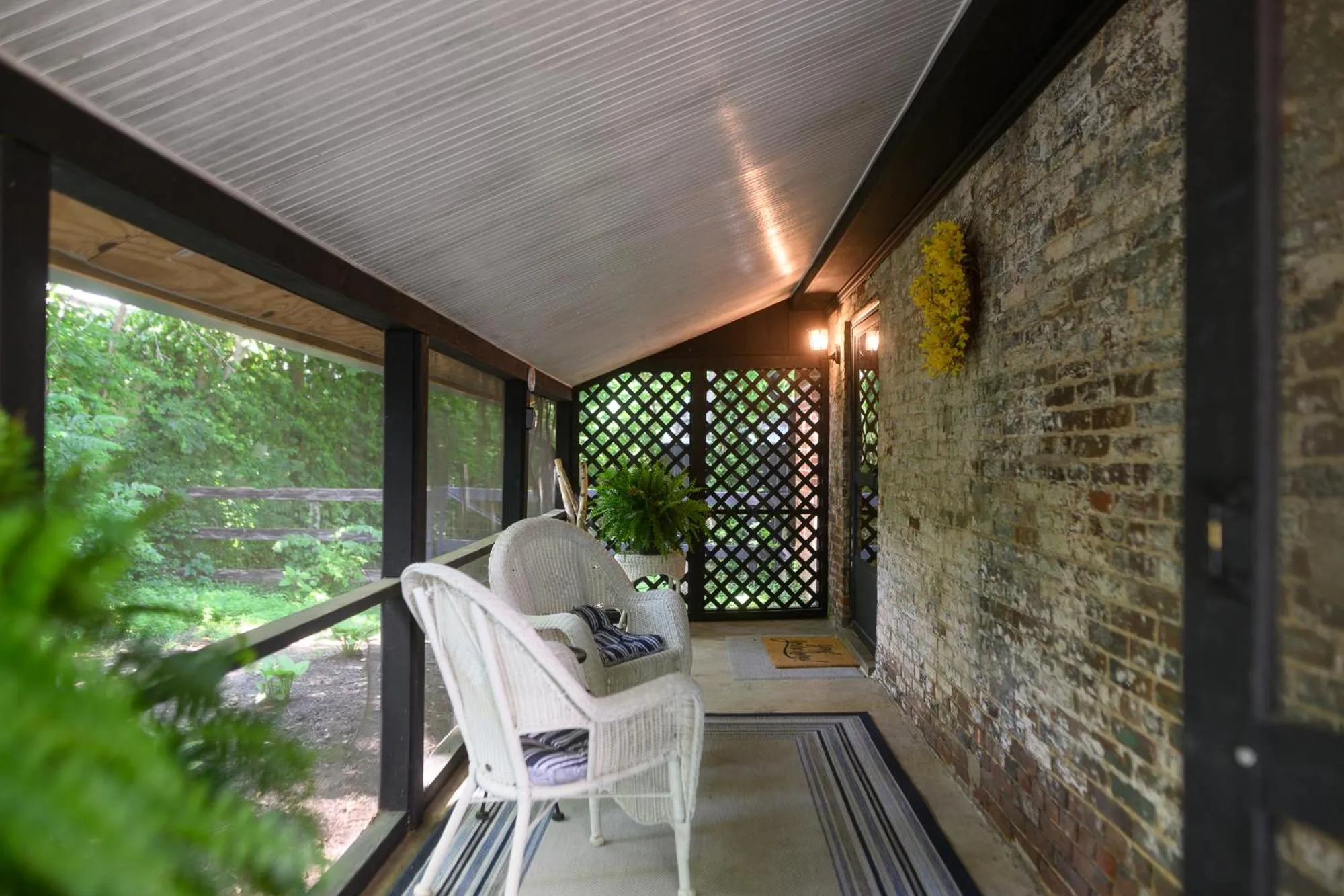 Seating area in Rose Hill Inn