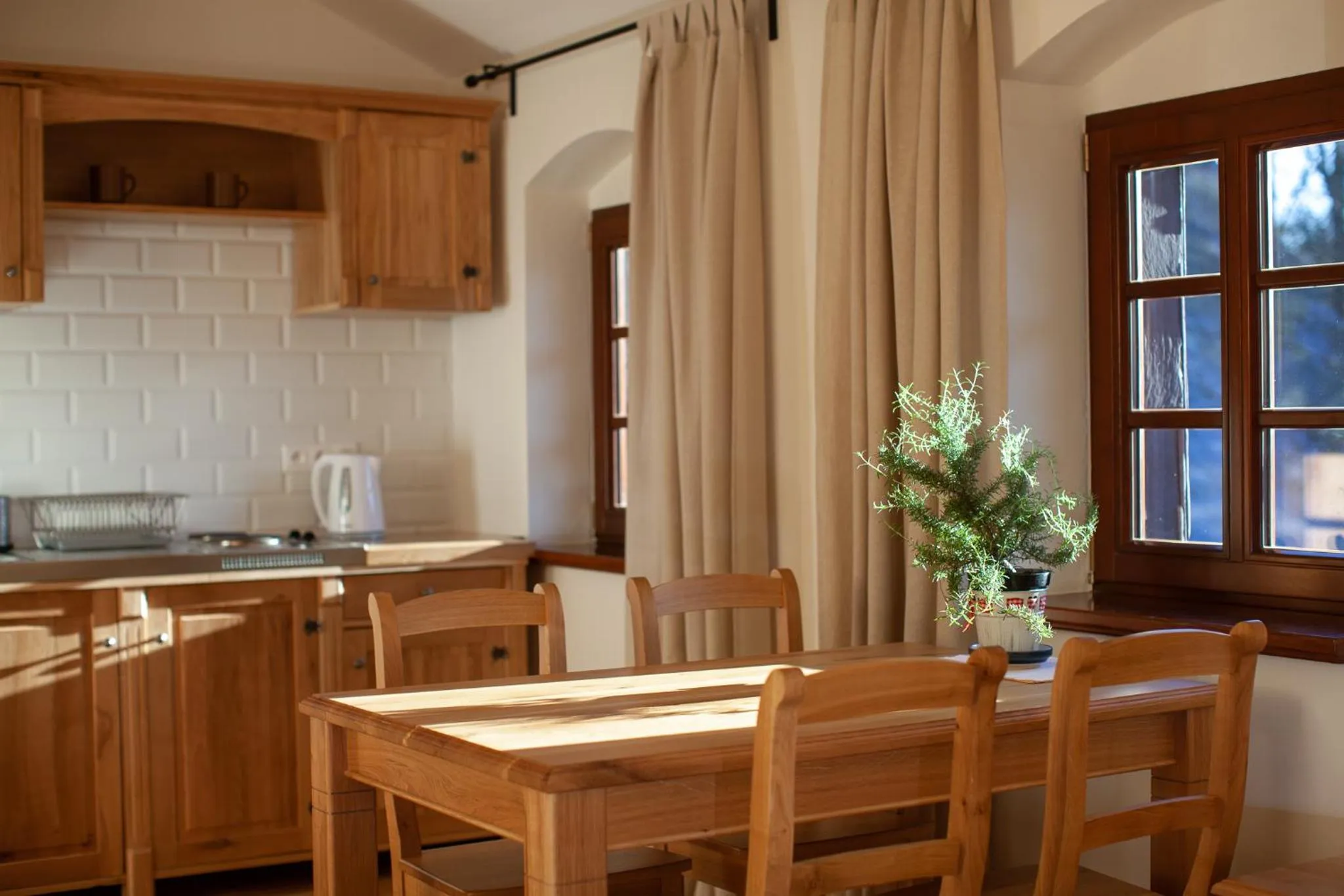 Kitchen or kitchenette in Villa Greta