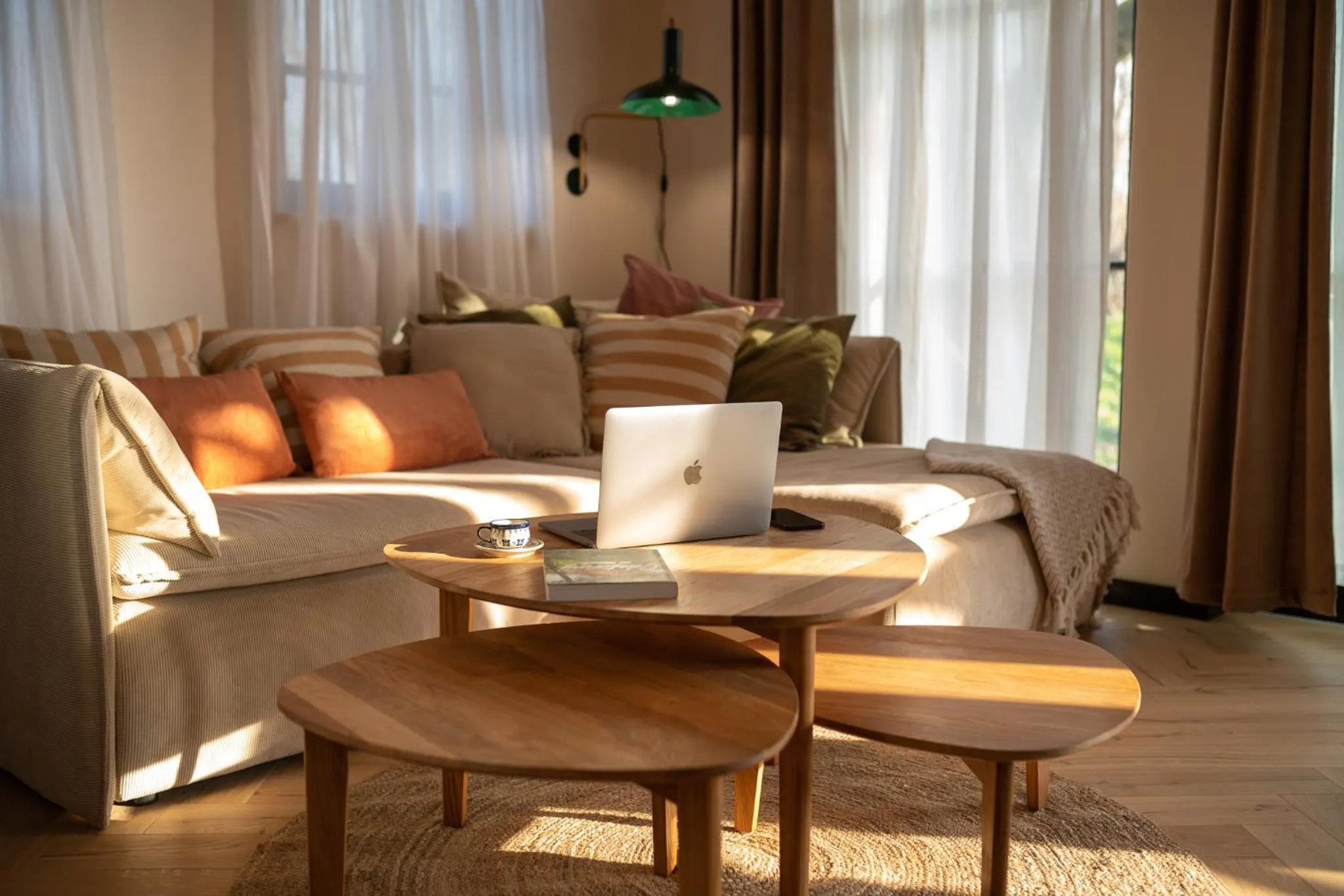 Living room in Villa Greta