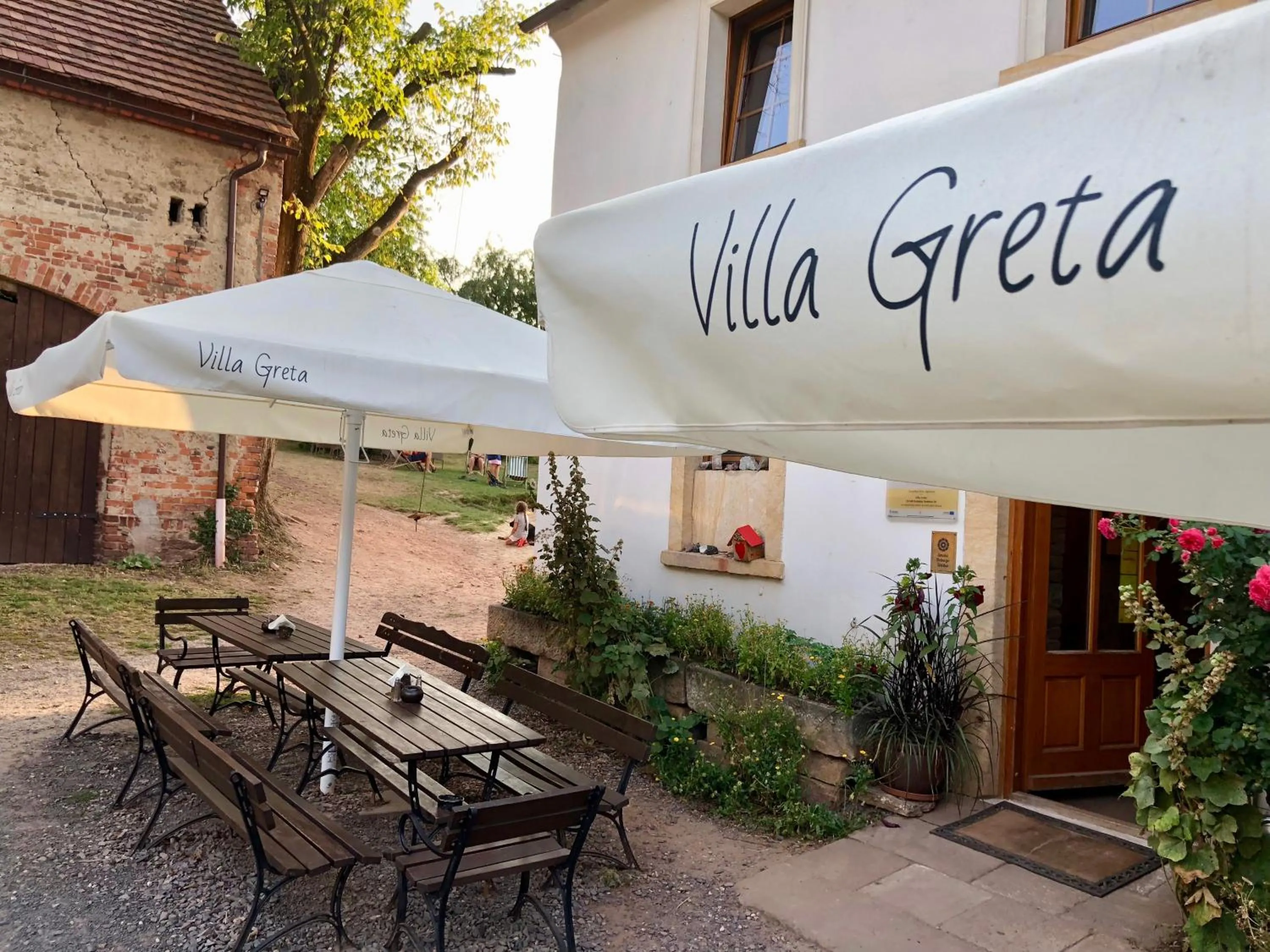 Patio in Villa Greta