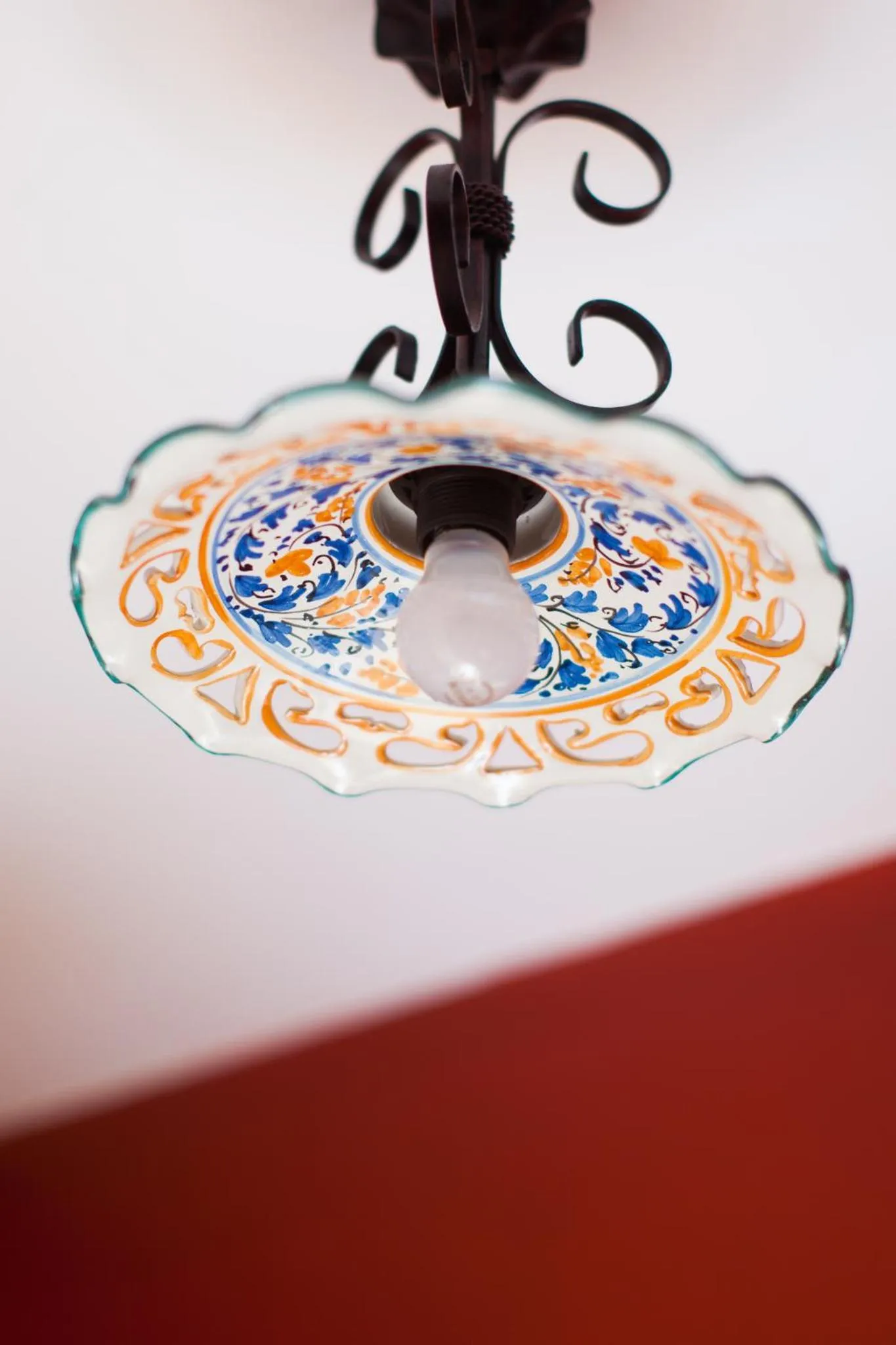 Decorative detail in Villa Greta