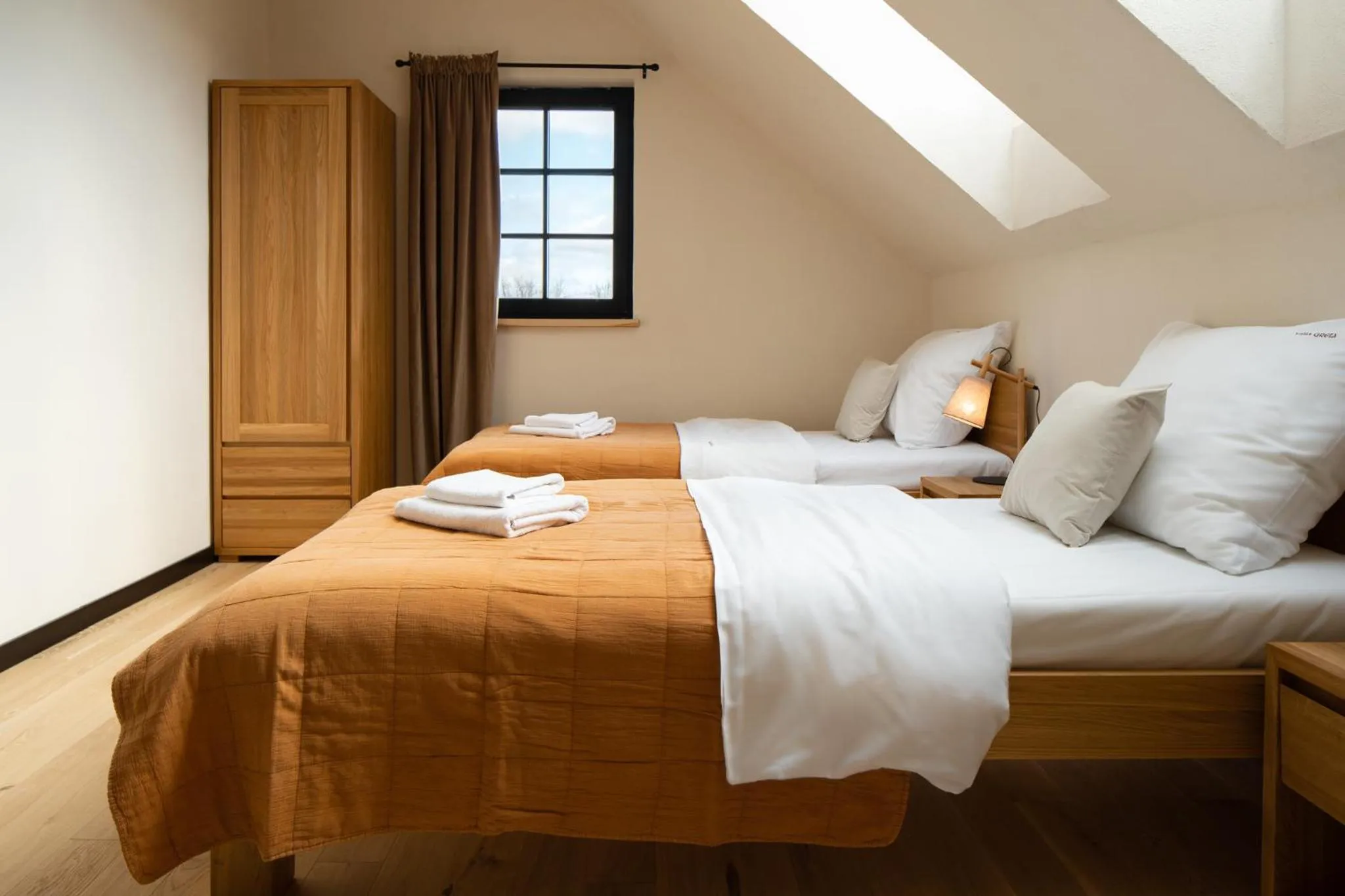 Bedroom, Bed in Villa Greta