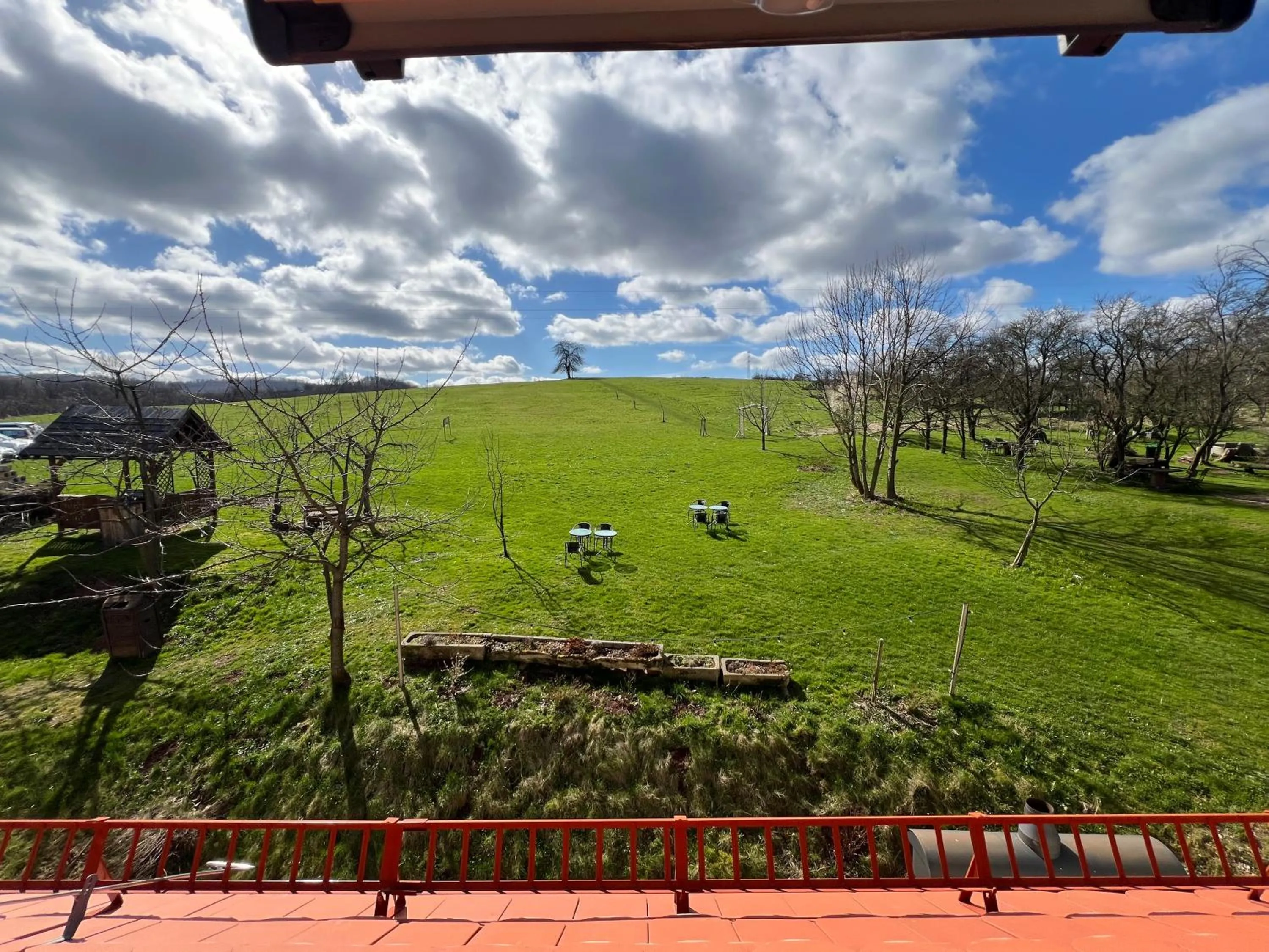 Garden view in Villa Greta