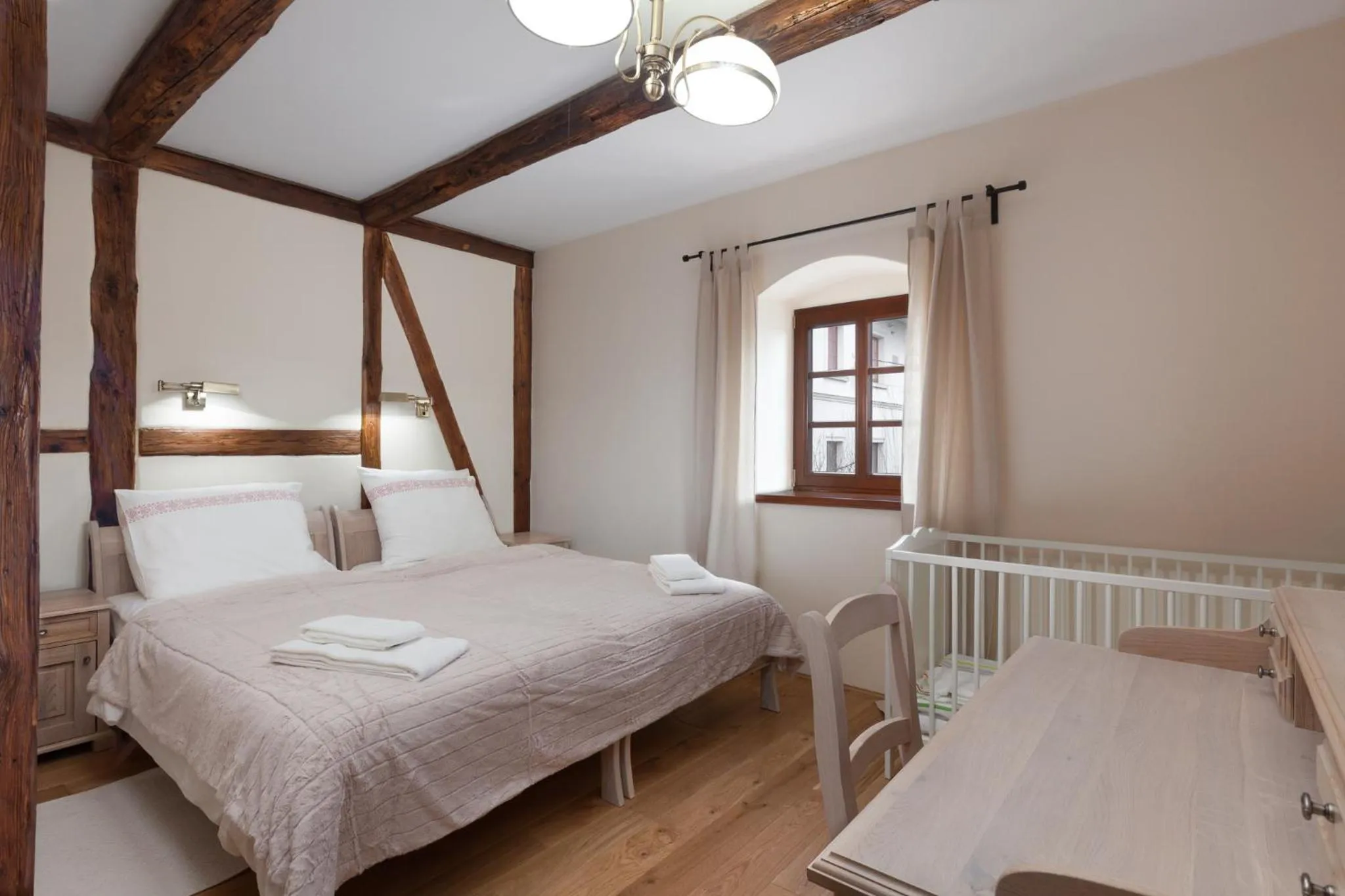 Bedroom, Bed in Villa Greta