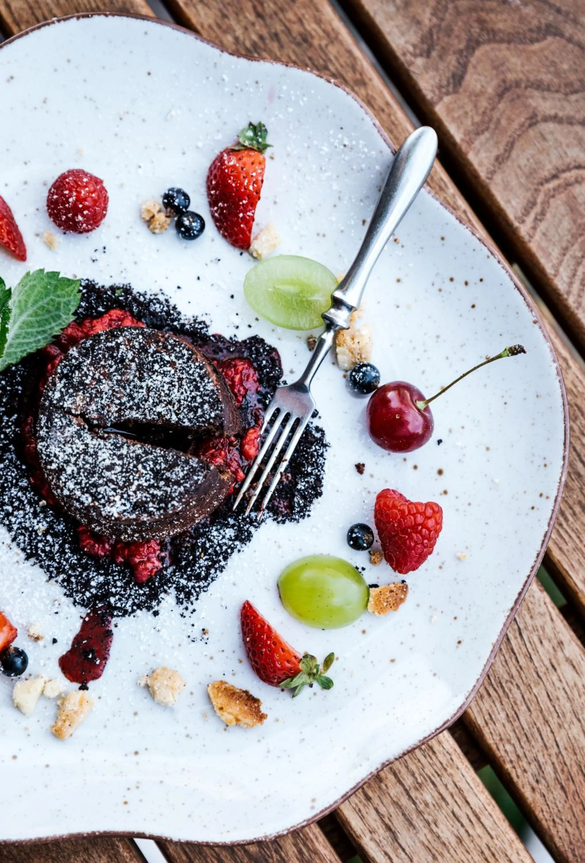 Lunch in Villa Greta