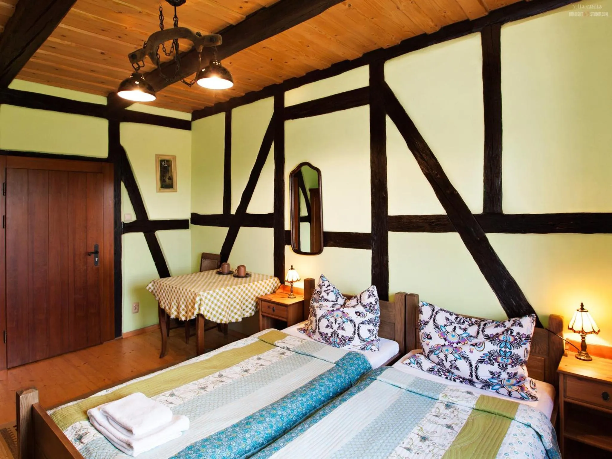 Photo of the whole room, Bed in Villa Greta