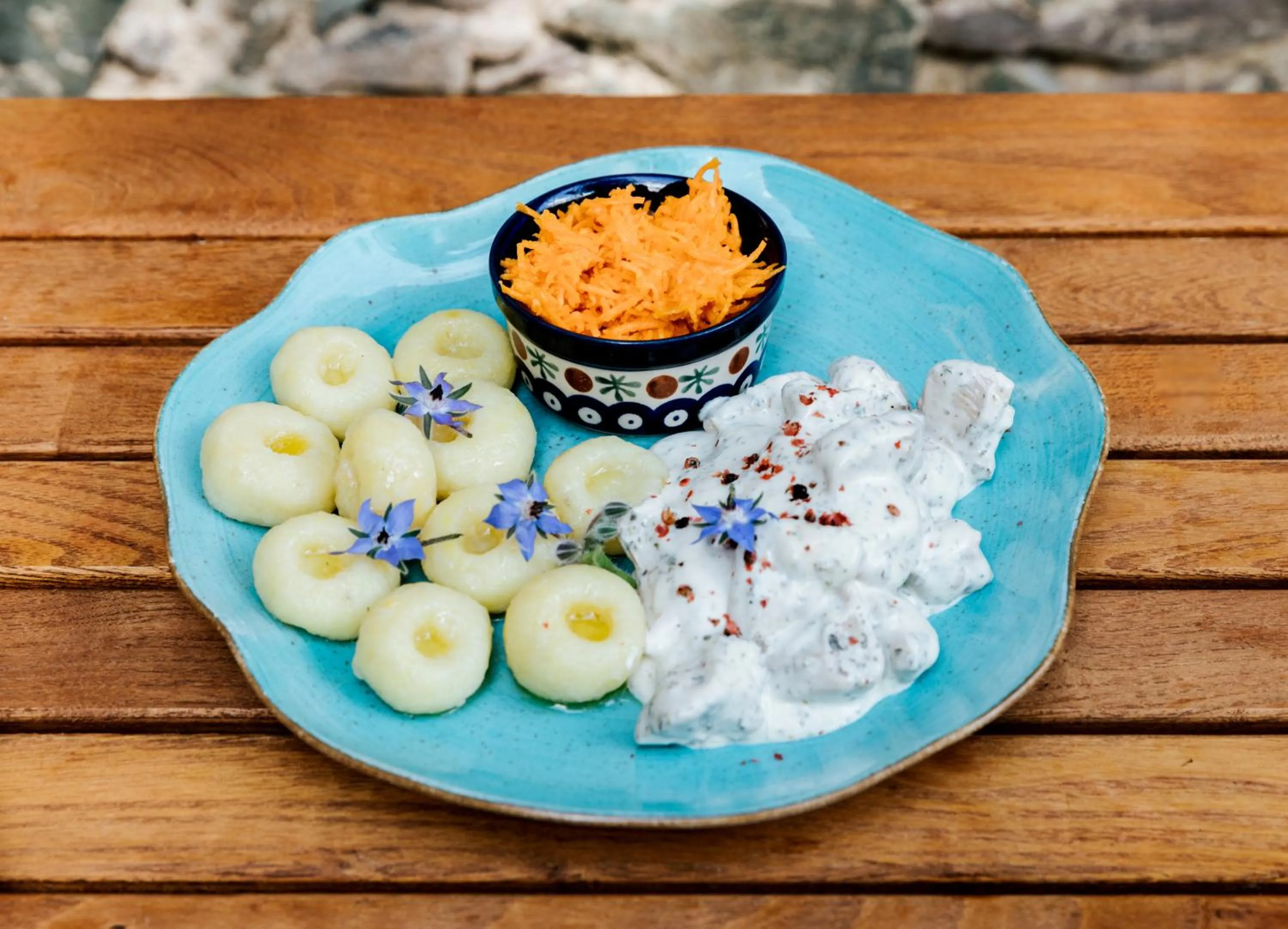 Lunch in Villa Greta