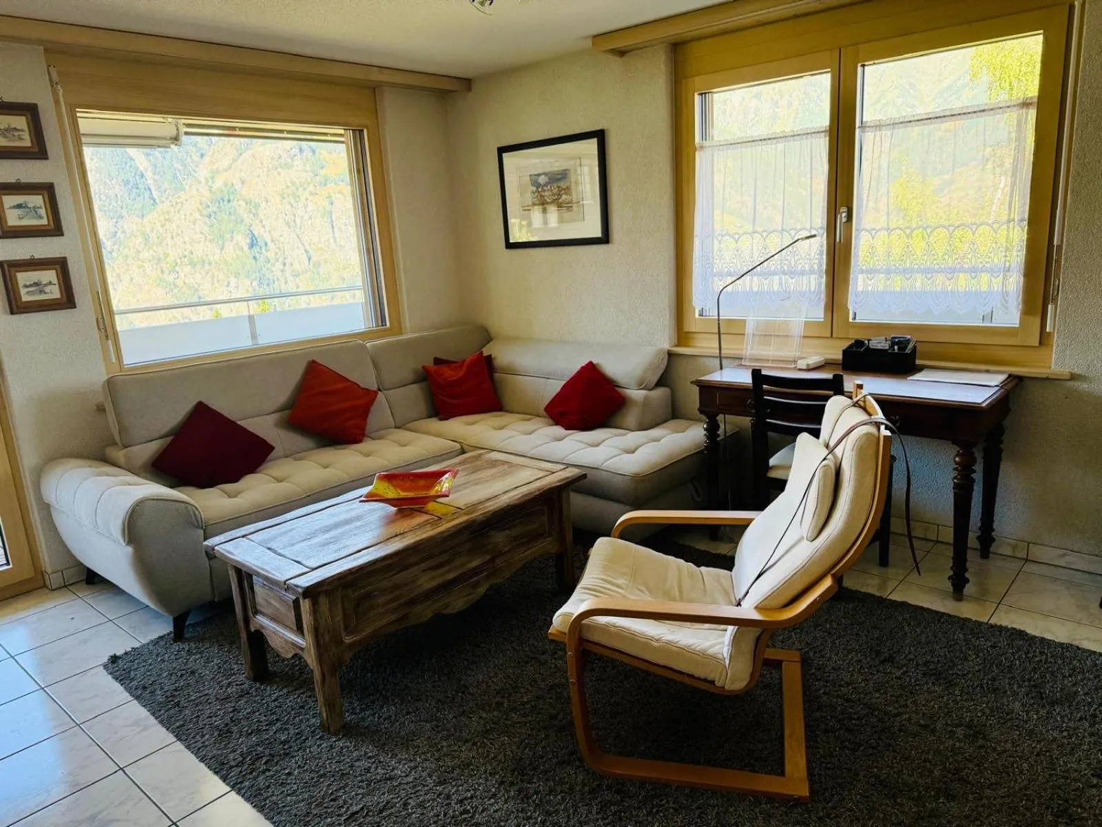 Appartement in 1700m mit Traumblick