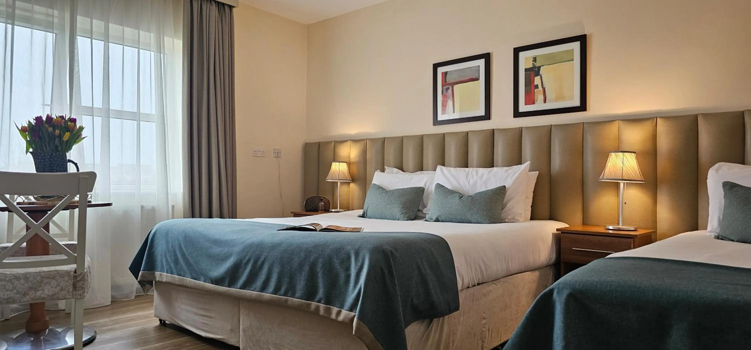 Bed in Moycarn Lodge & Marina