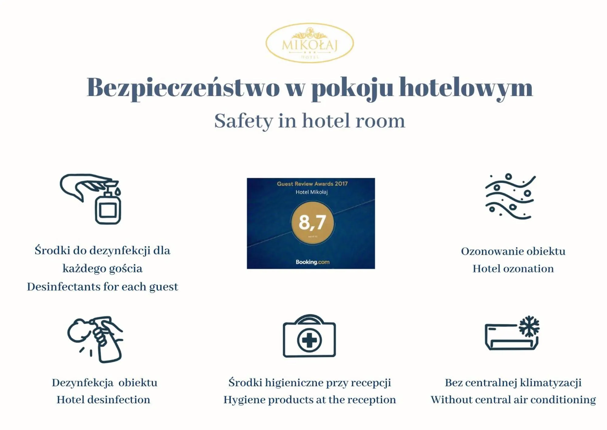 Property logo or sign in Hotel Mikołaj