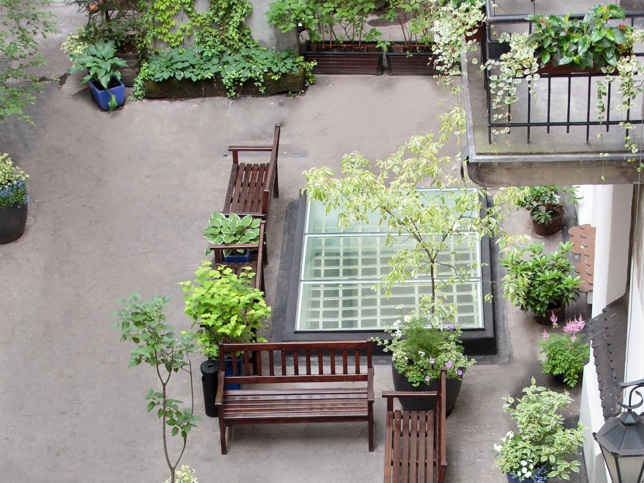 Bird's eye view in Antique Apartments Plac Szczepański