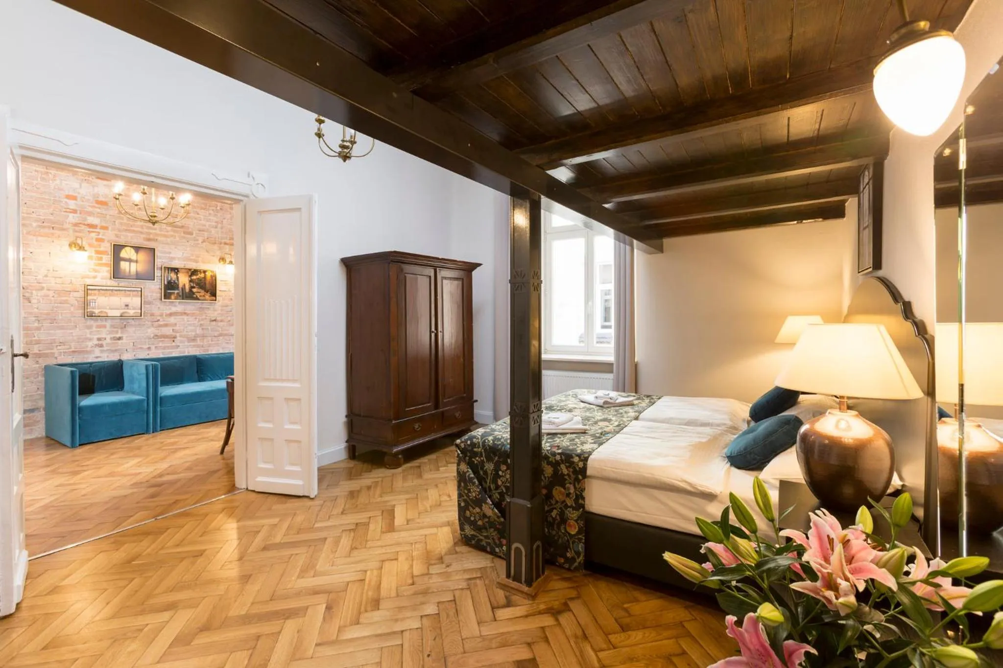 Photo of the whole room, Bed in Antique Apartments Plac Szczepański