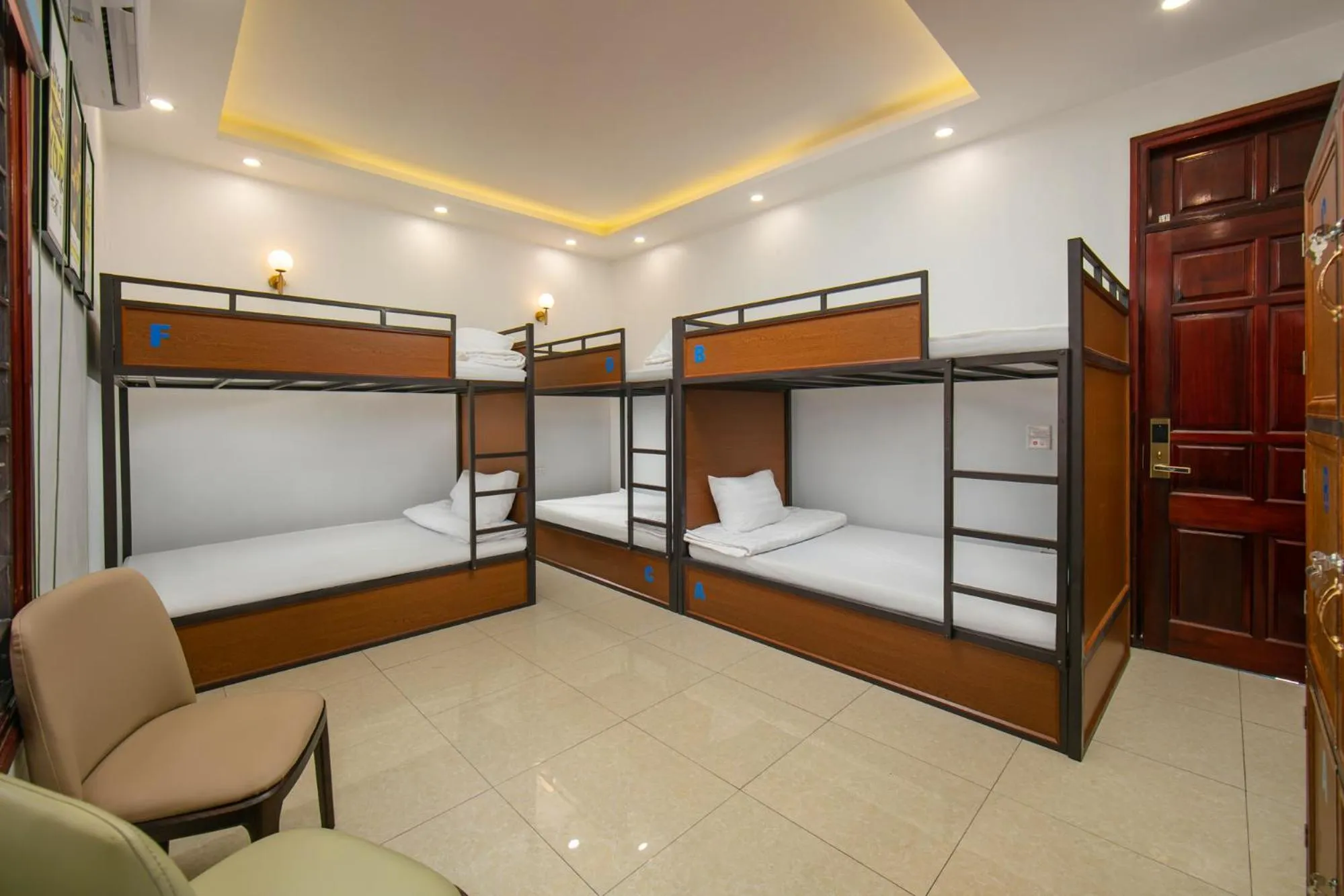 Patio, Bed in Hanoi Airport Suites Hostel & Travel
