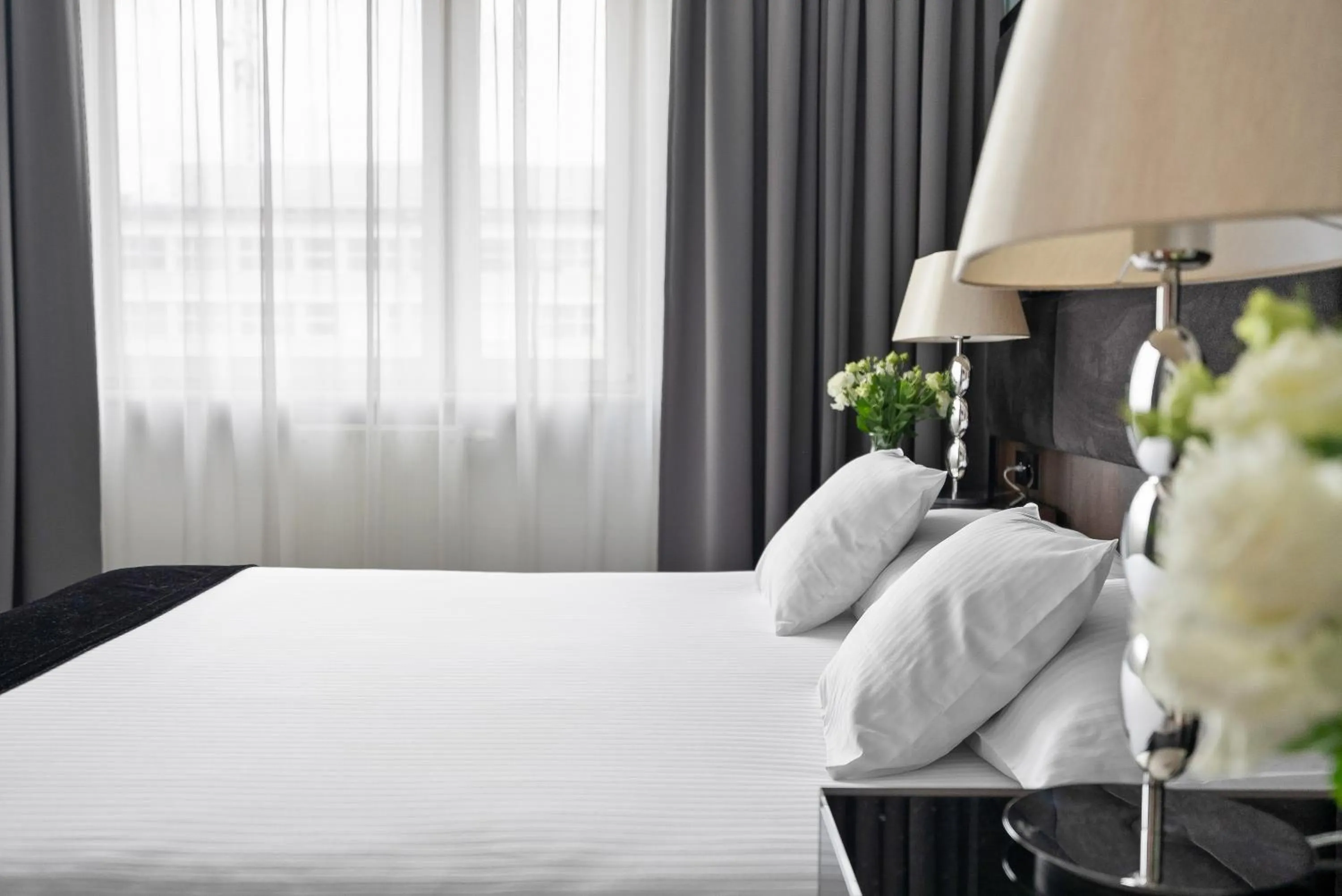 Bed in Hotel Witkowski Warsaw Airport