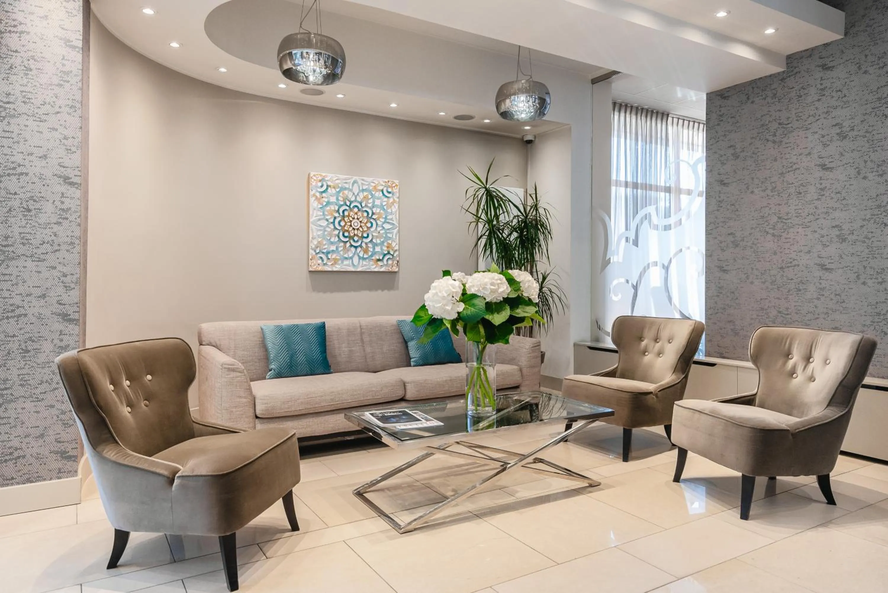 Lobby or reception in Hotel Witkowski Warsaw Airport