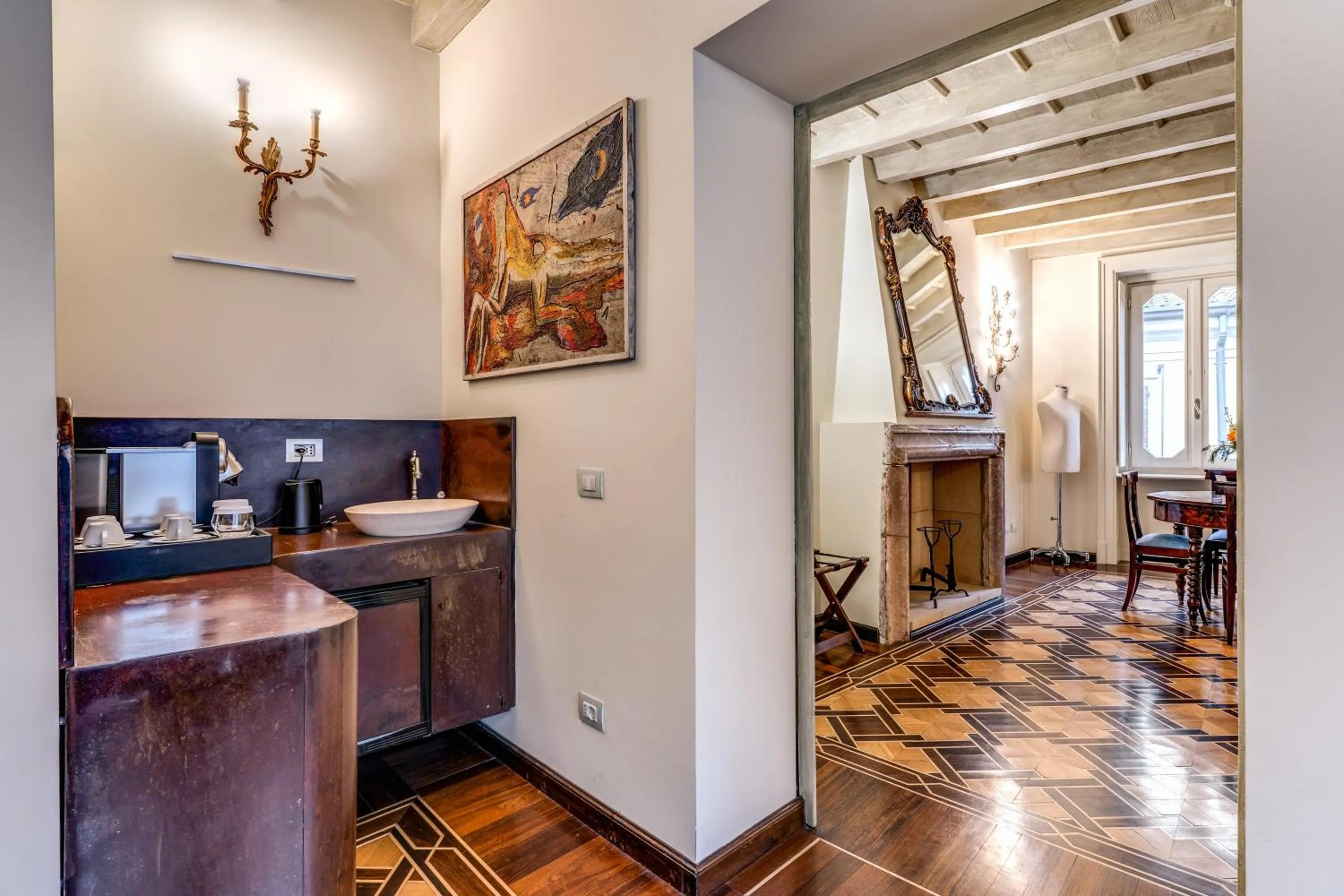 Bedroom in Hotel Santa Marta Suites
