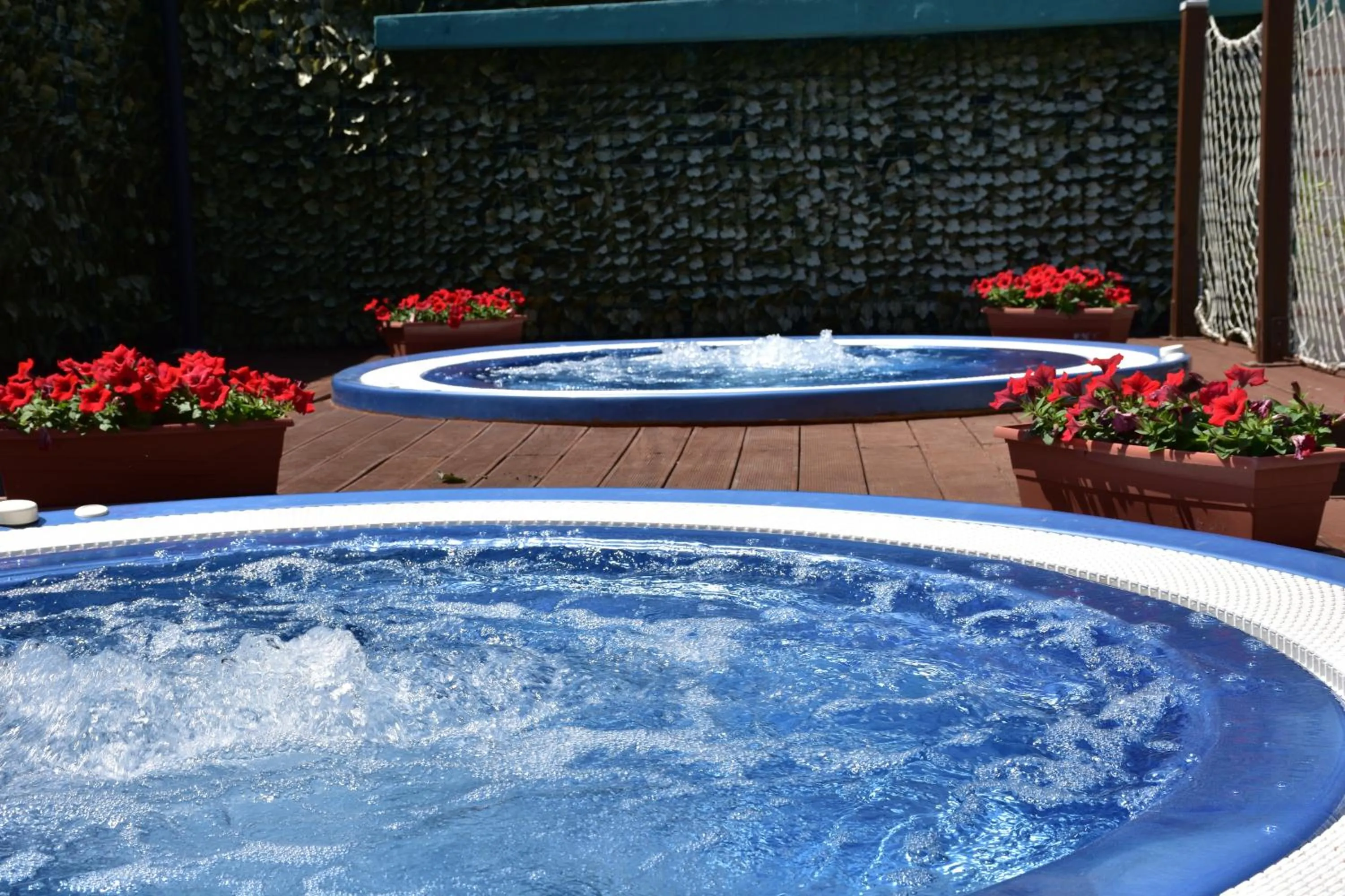 Hot Tub in Hotel Jumbo