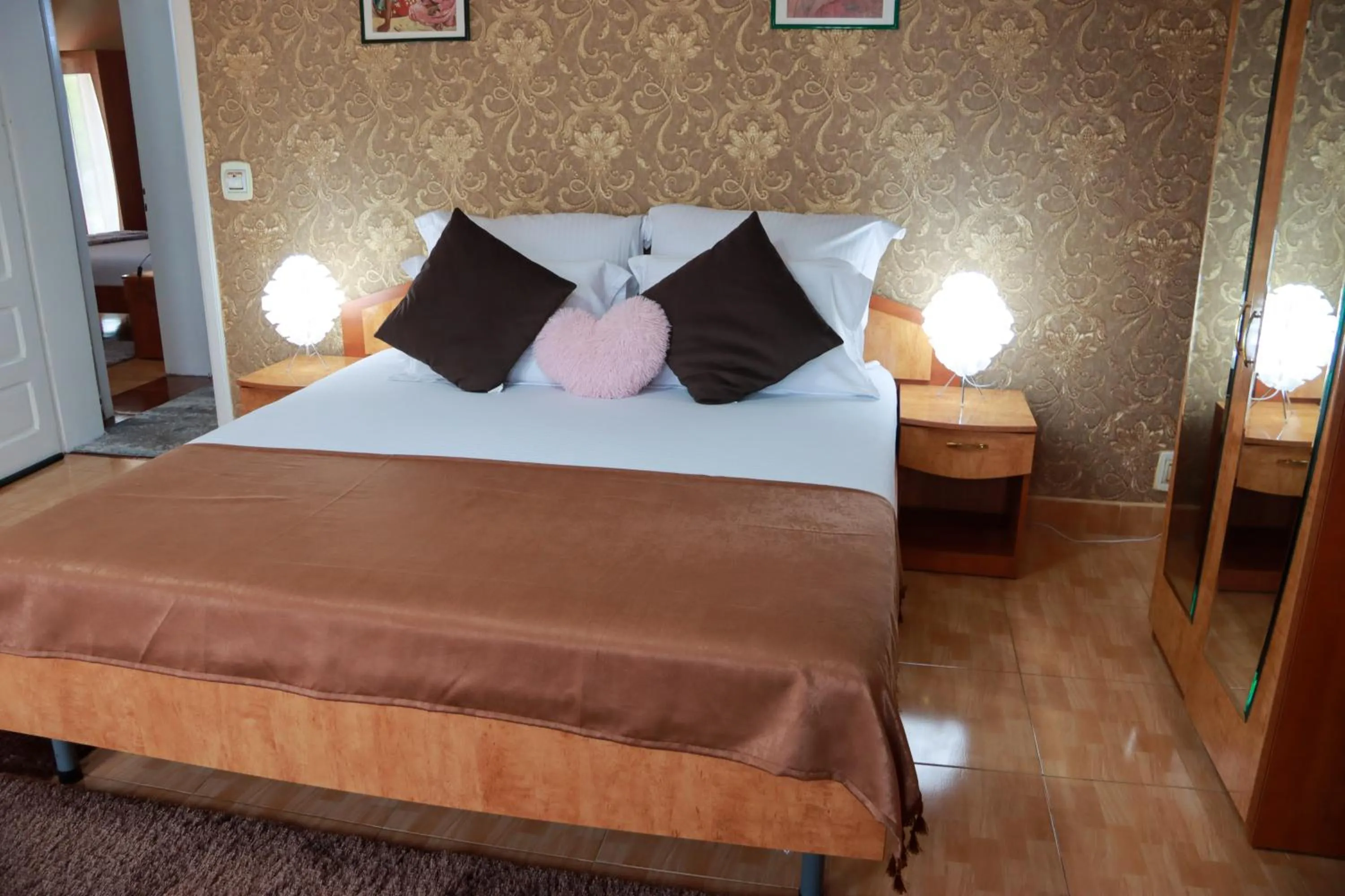 Bed in Hotel Casa Italia