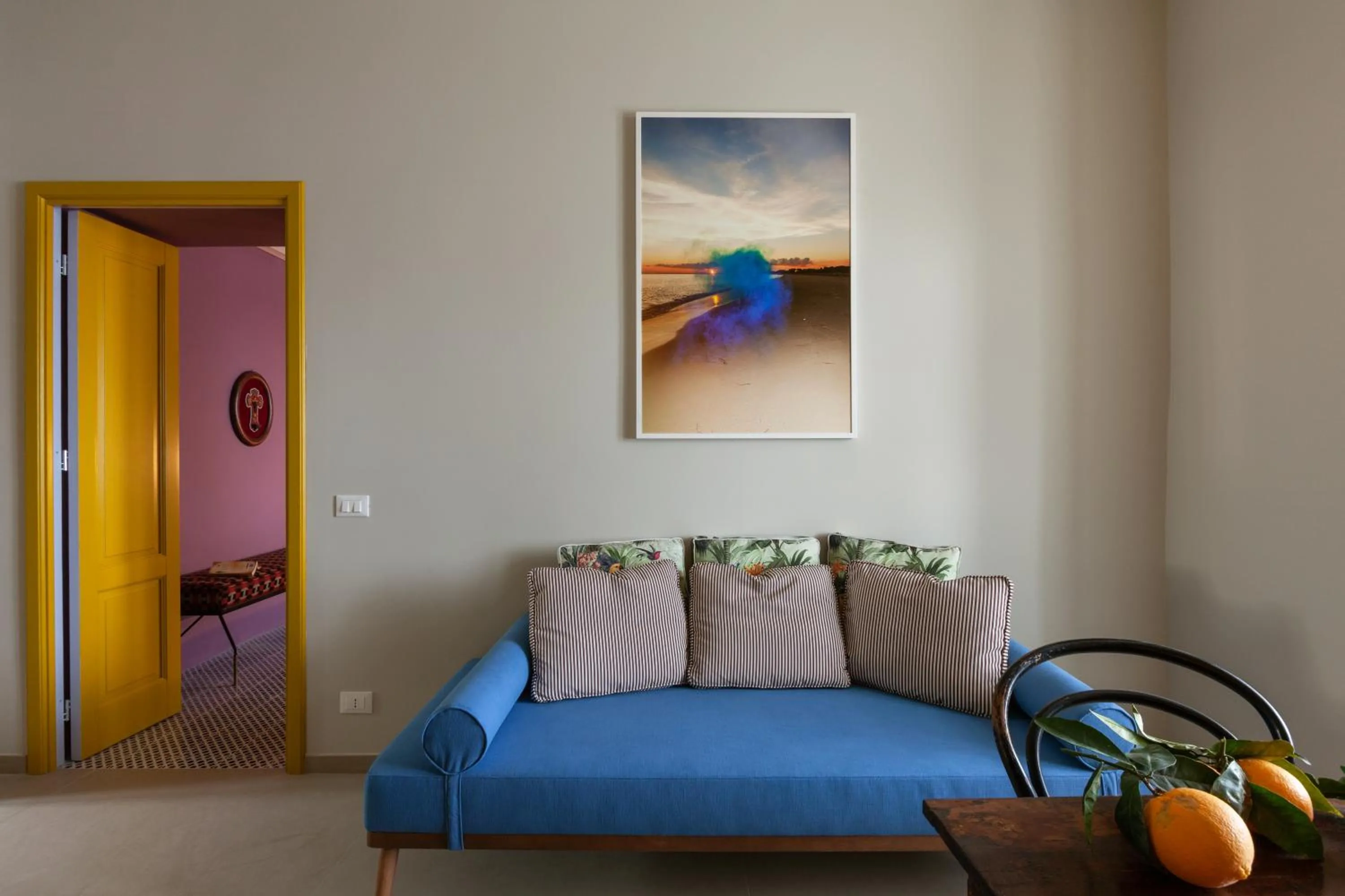 Living room in Frangimare La Segreta