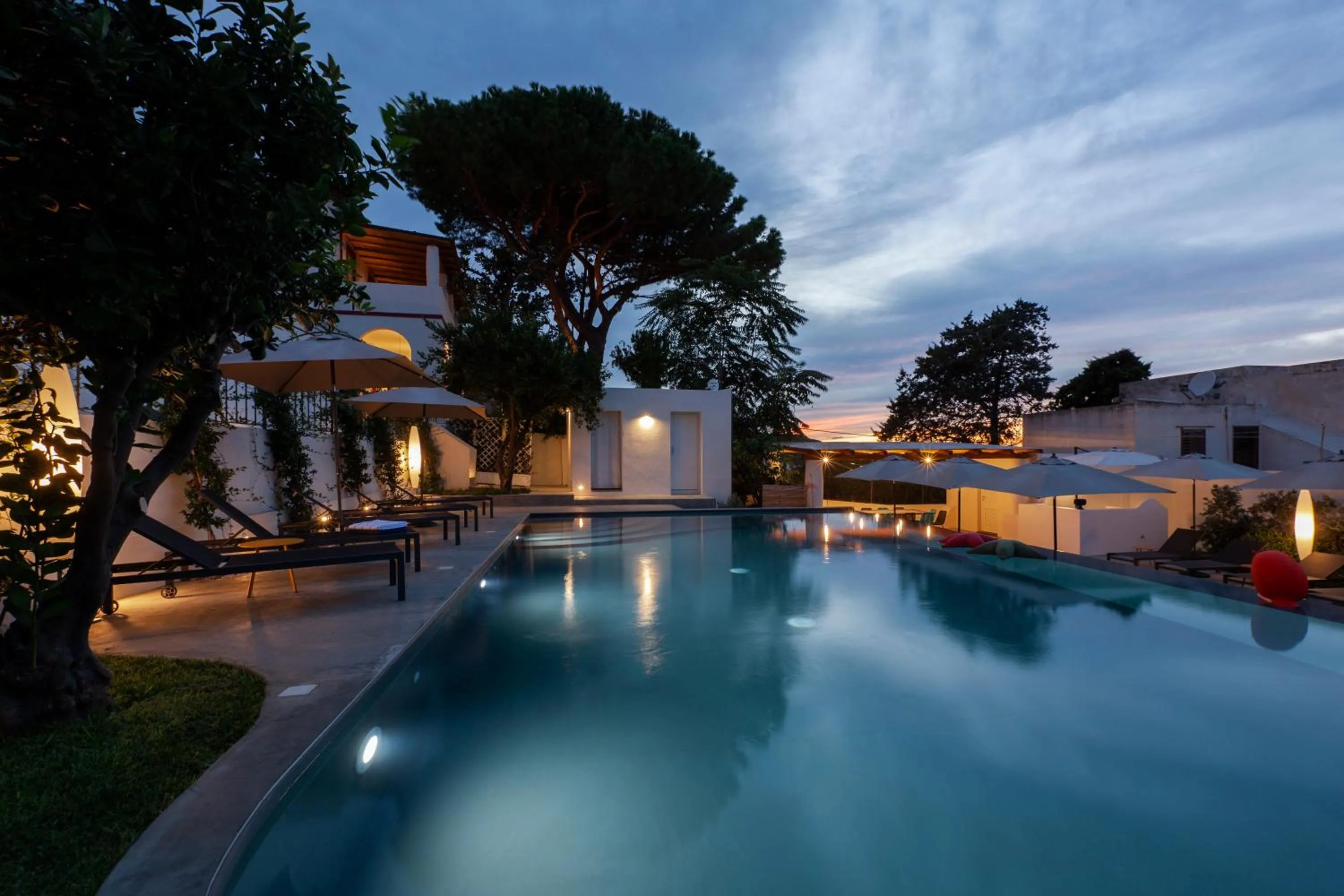 Swimming pool in Frangimare La Segreta