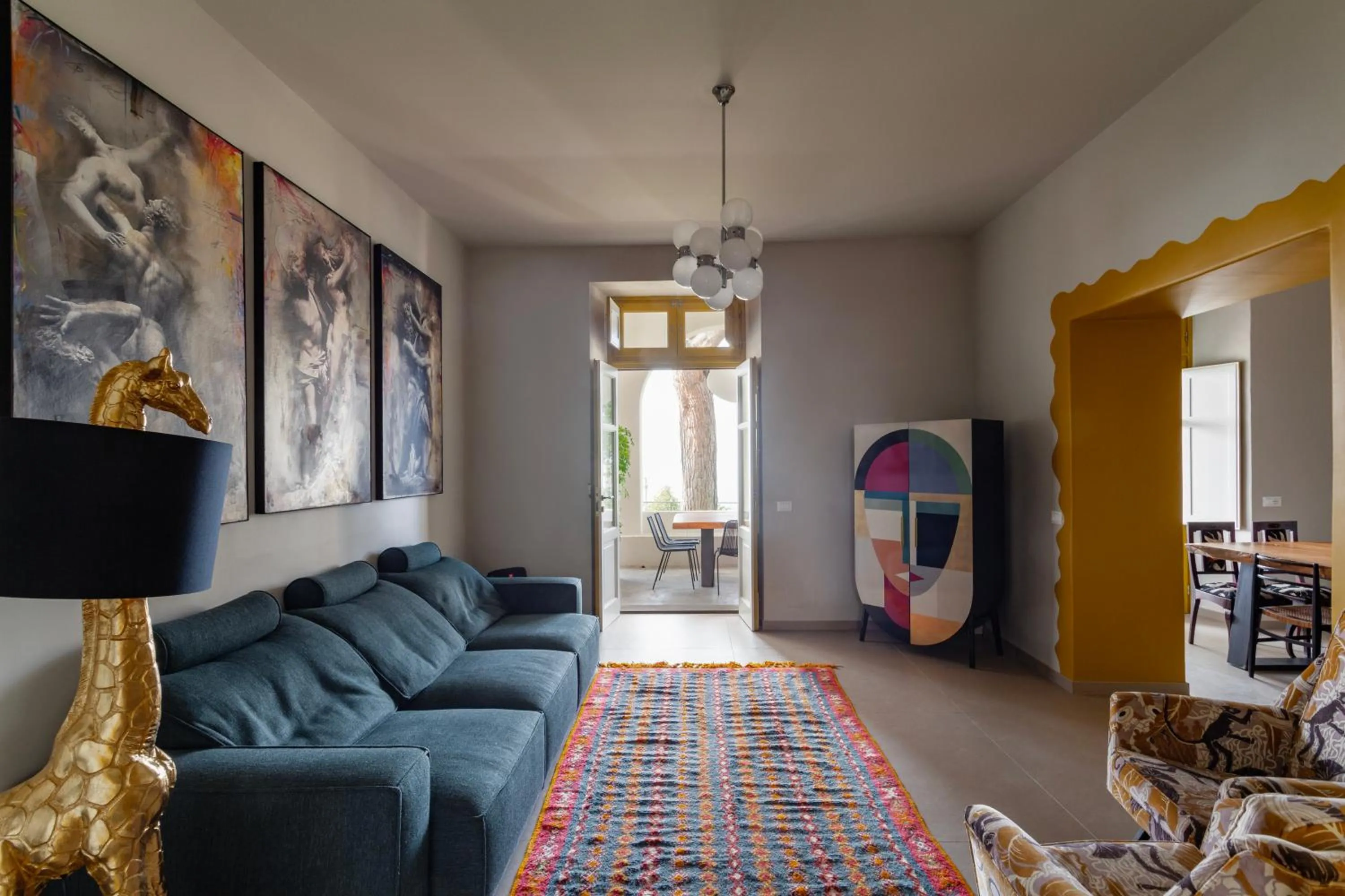 Communal lounge/ TV room in Frangimare La Segreta