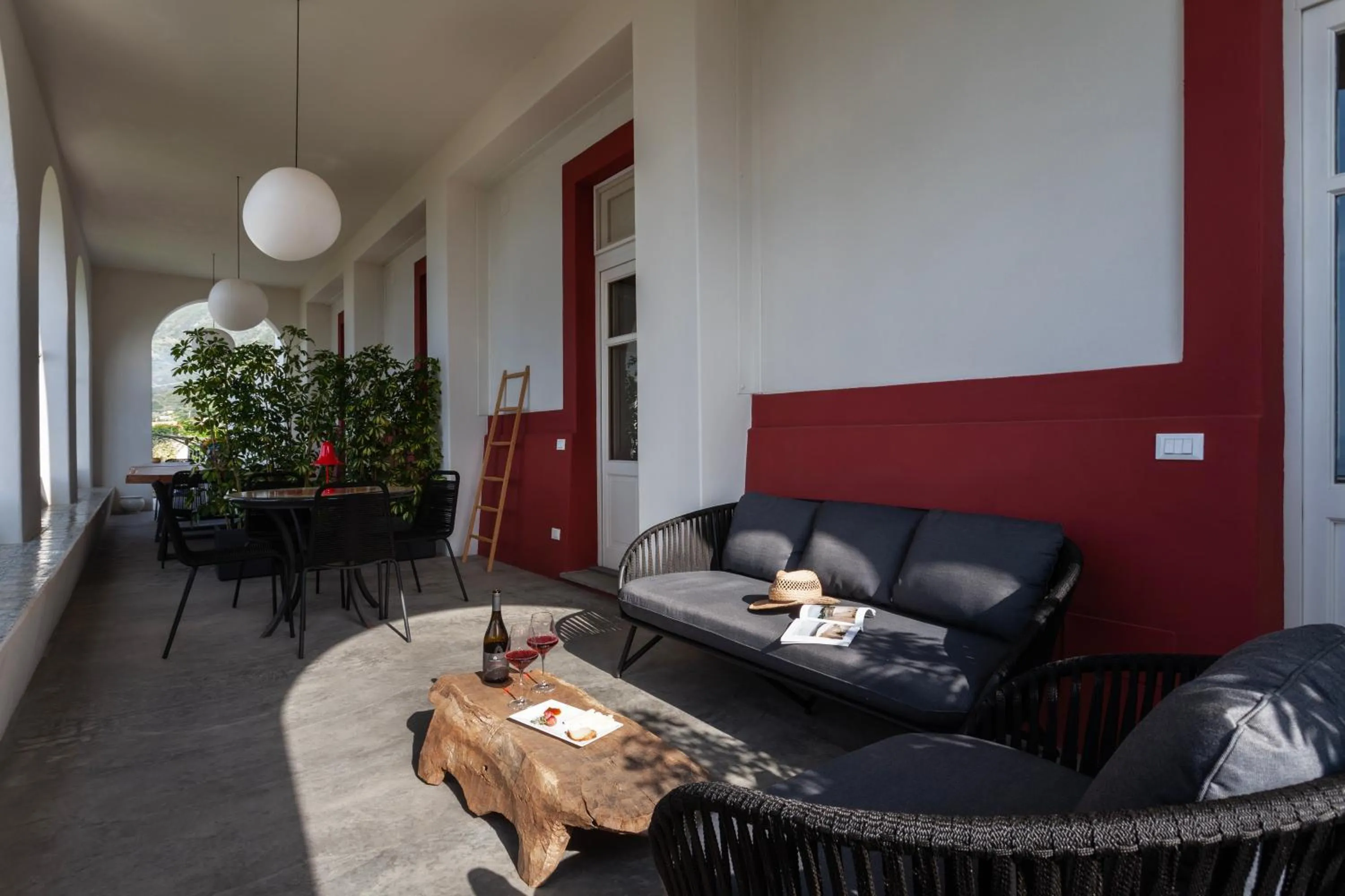 Balcony/Terrace in Frangimare La Segreta