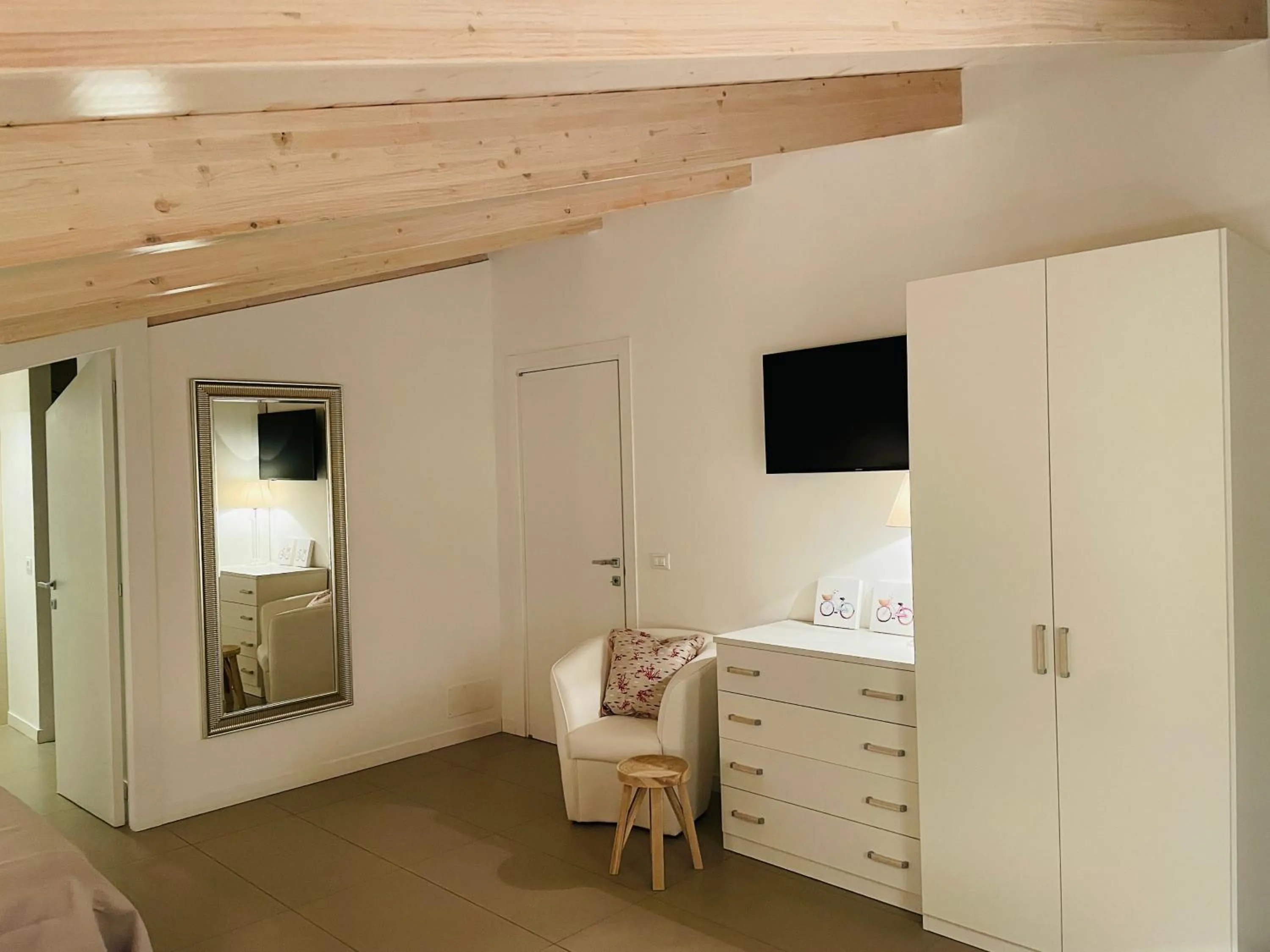 Bed in Villa Fiorentino