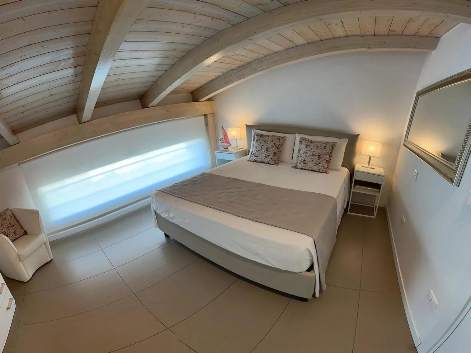 Bed in Villa Fiorentino