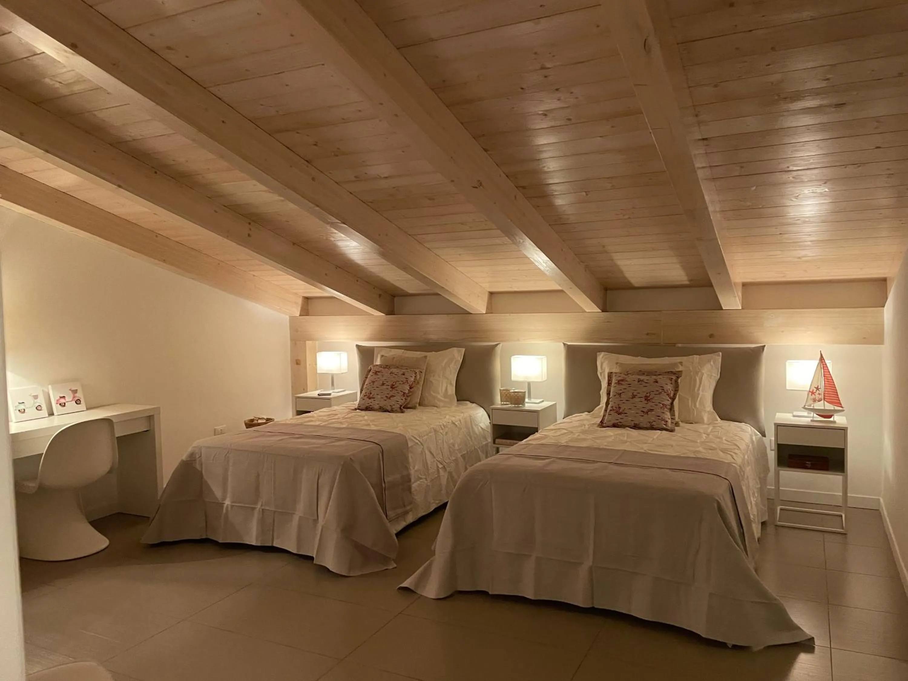 Bed in Villa Fiorentino