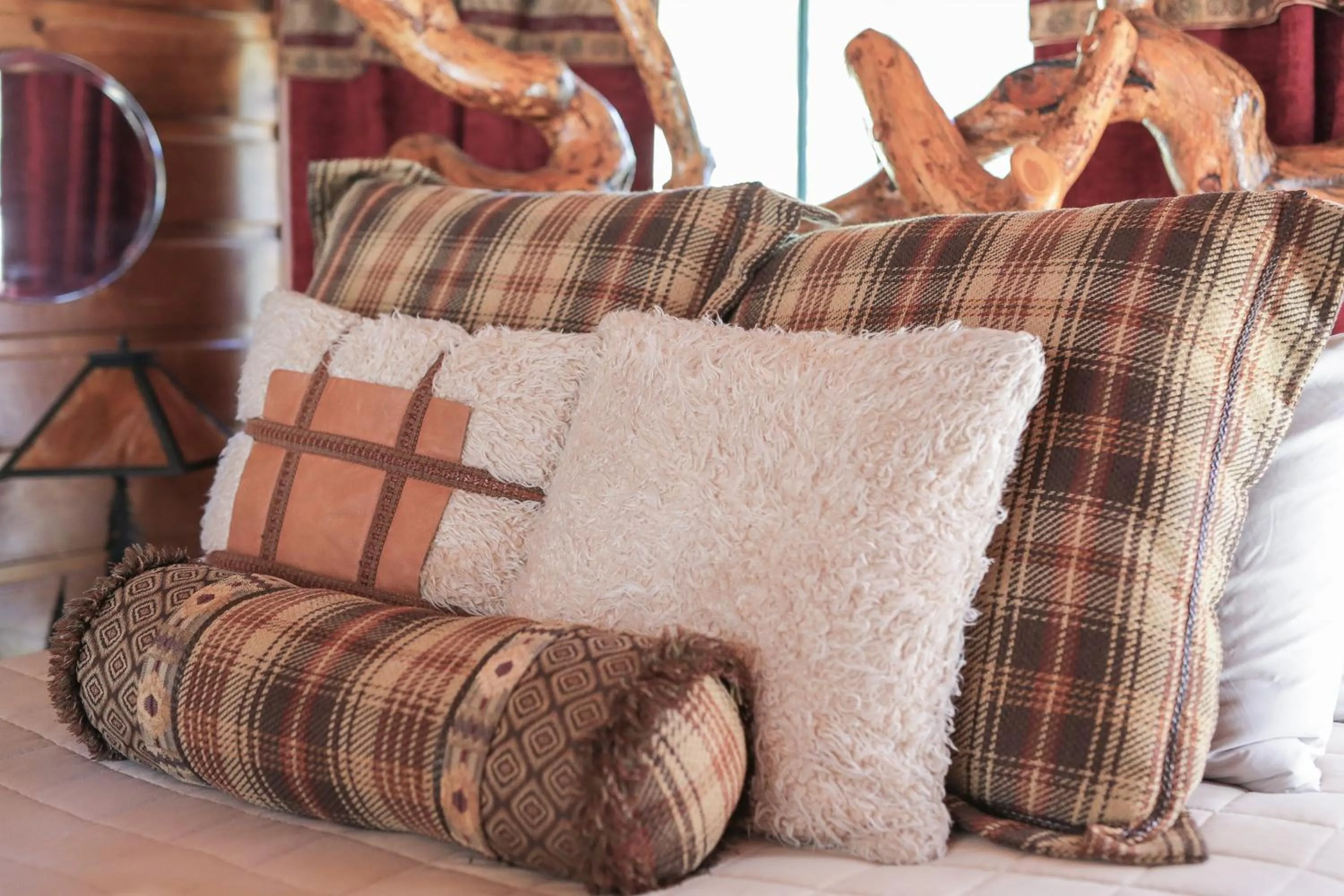 Bed in Gold Mountain Manor