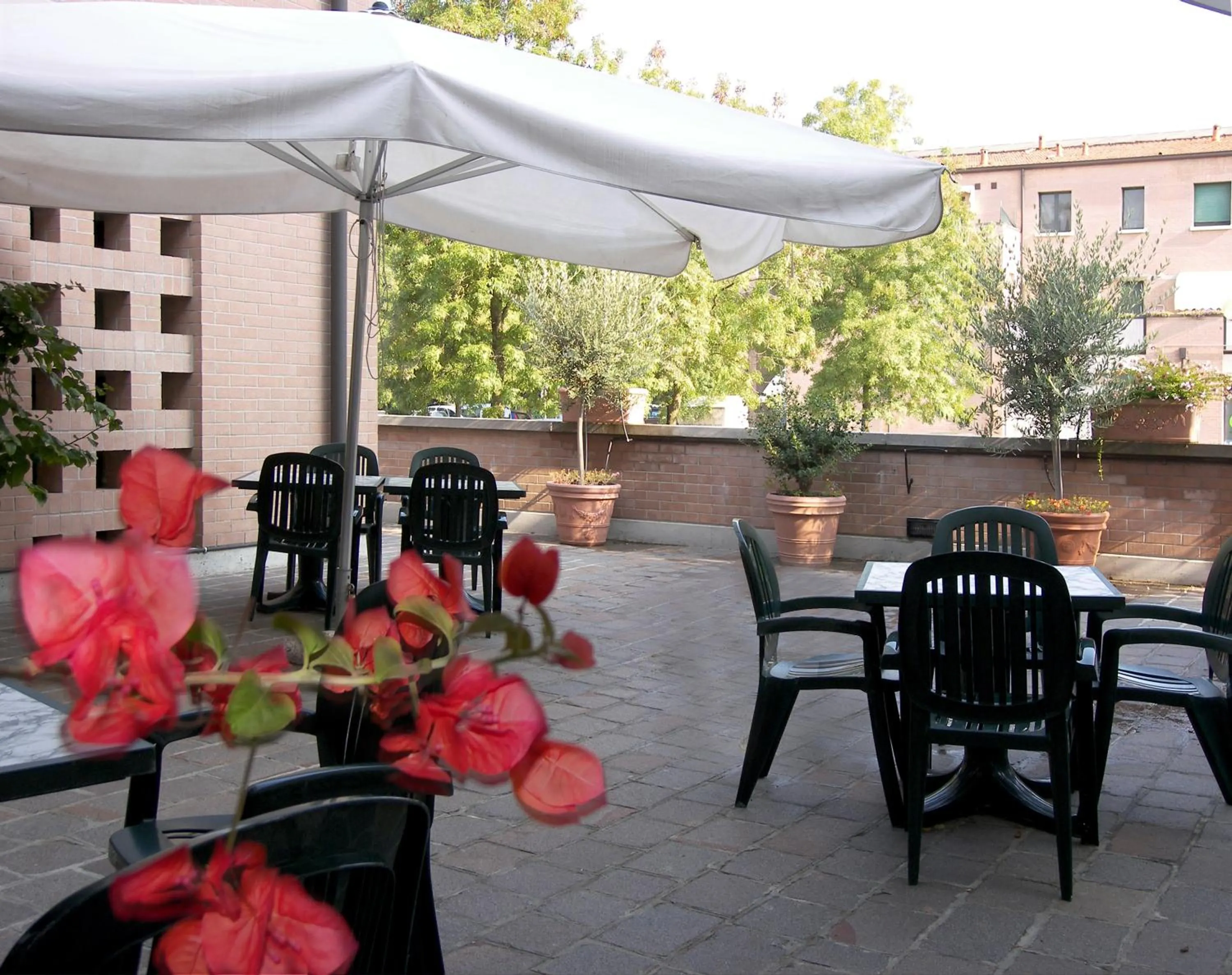 Patio in Hotel President