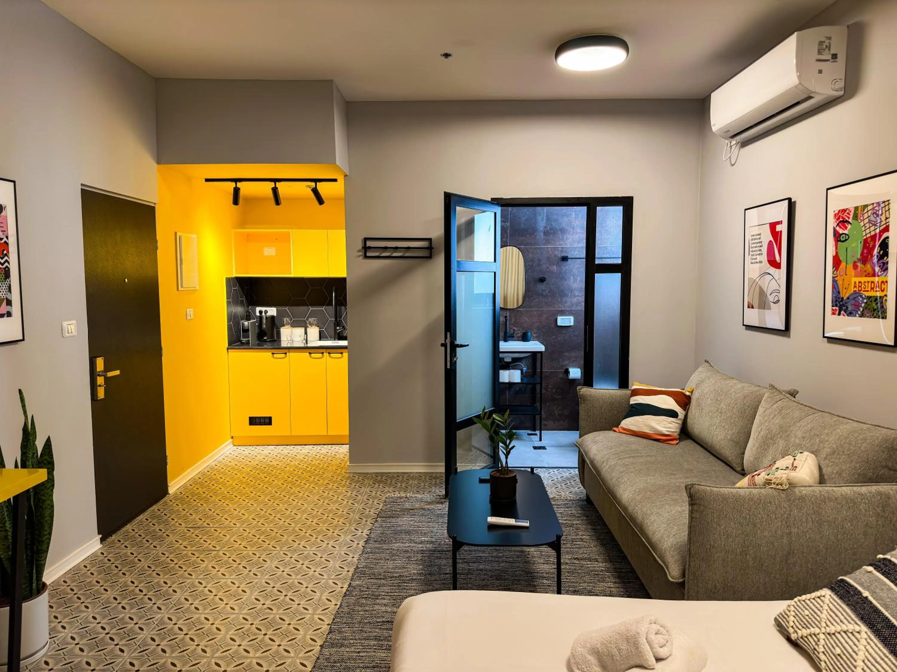 Bedroom in Levinski Market Hotel