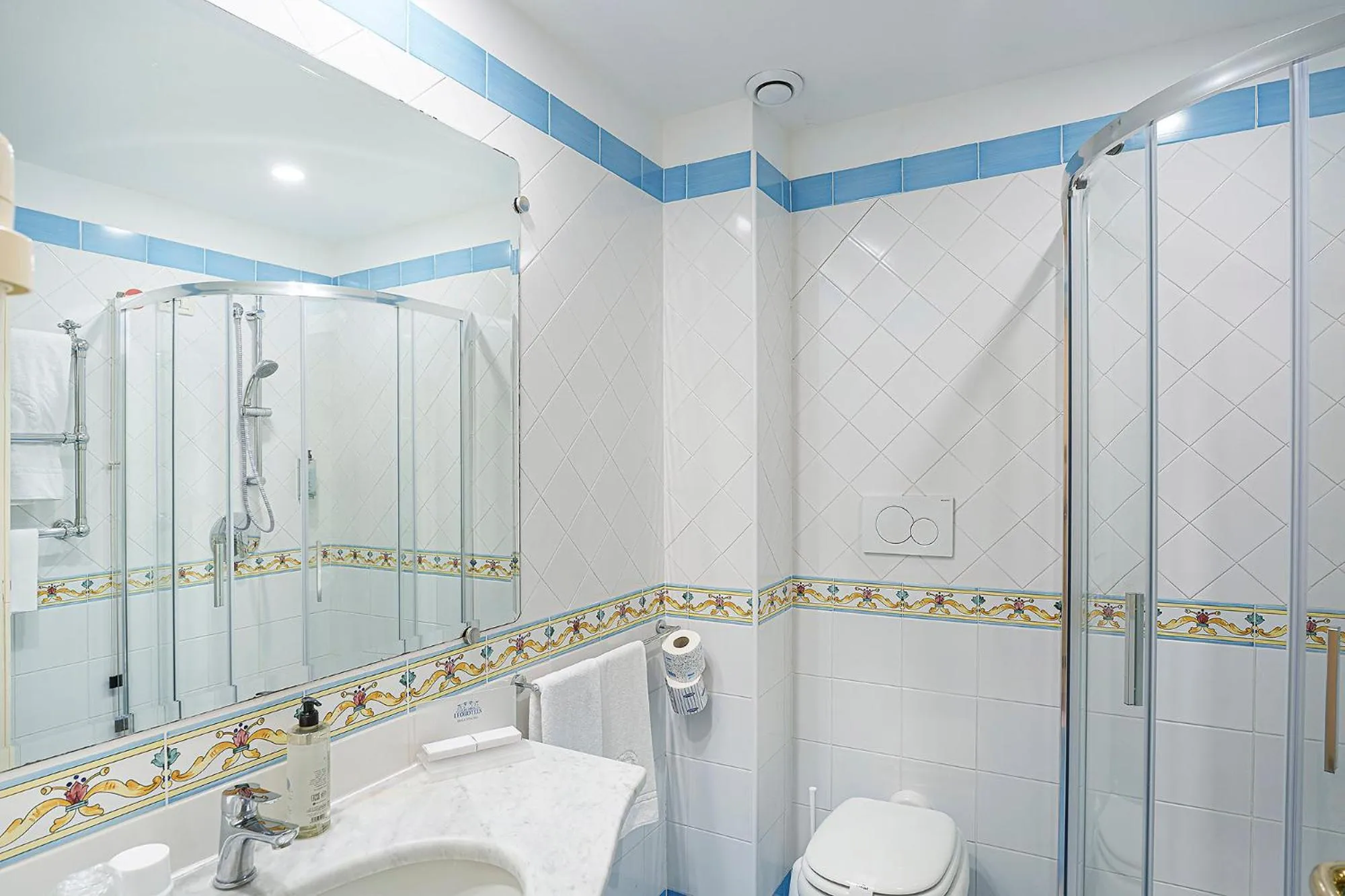 Toilet in Hotel Continental Ischia