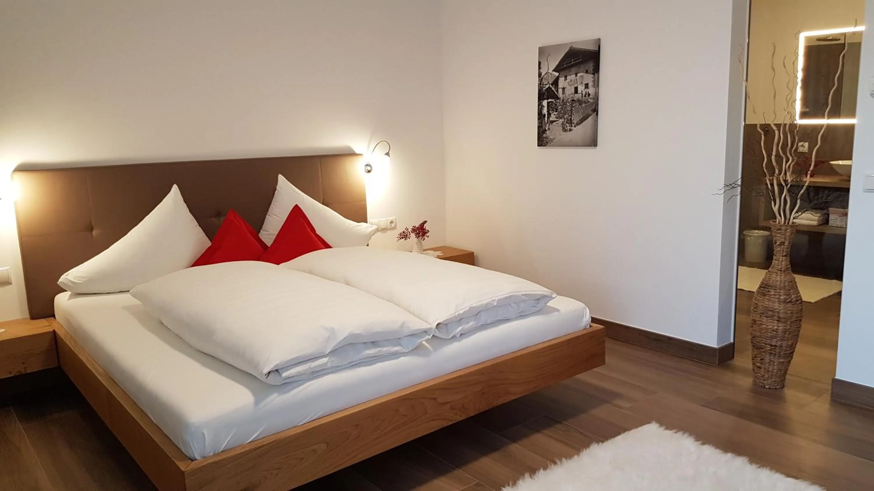 Bedroom, Bed in Appartements Dornach