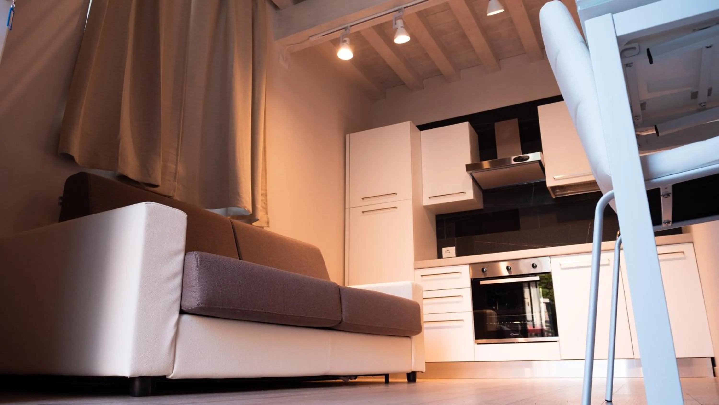 Kitchen or kitchenette in Hotel Barrage