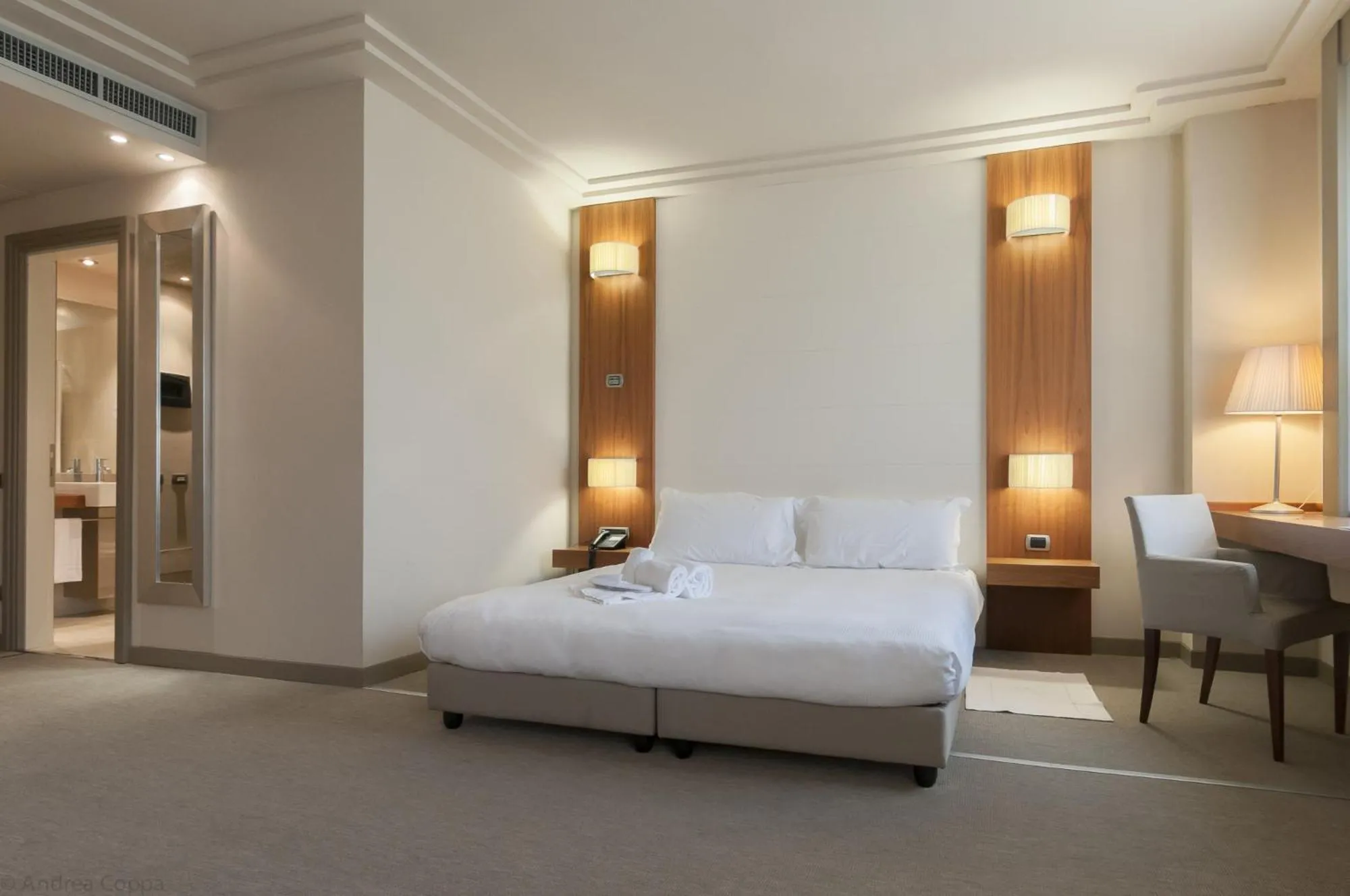 Bed in Hotel Barrage