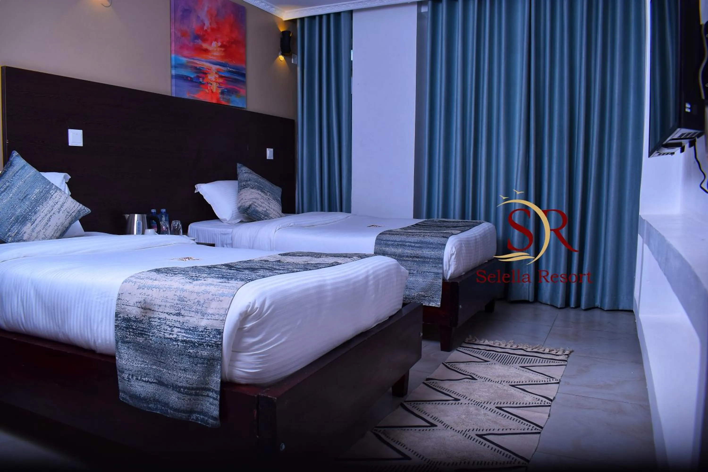 Bed in Selella Resort